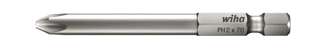 Wiha Bit PH1 x 50 mm 2-teilig Form E 6,3