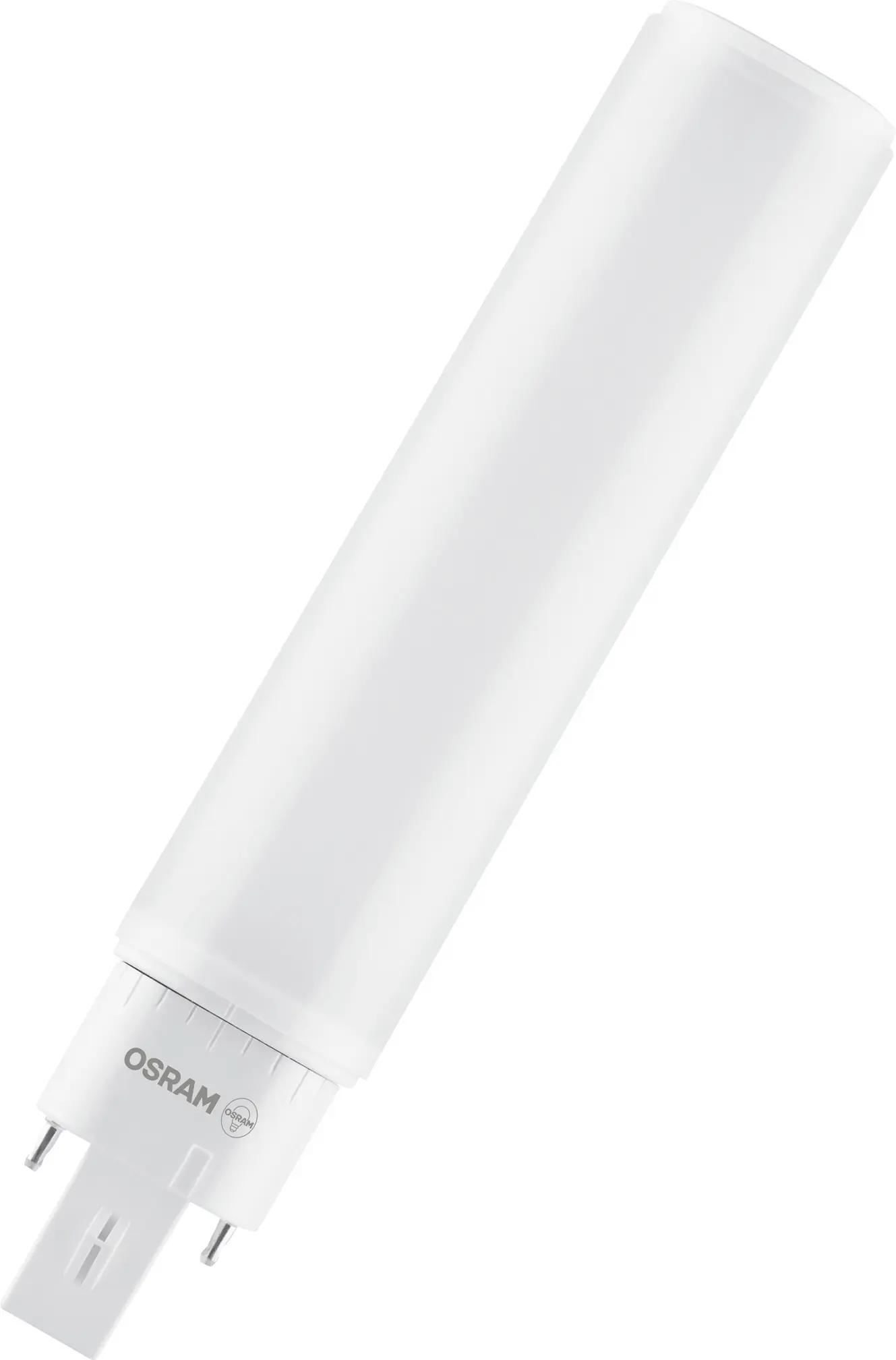 Osram LED Röhre Dulux D EM & AC Mains G24d-3 10W neutralweiß, weiß matt