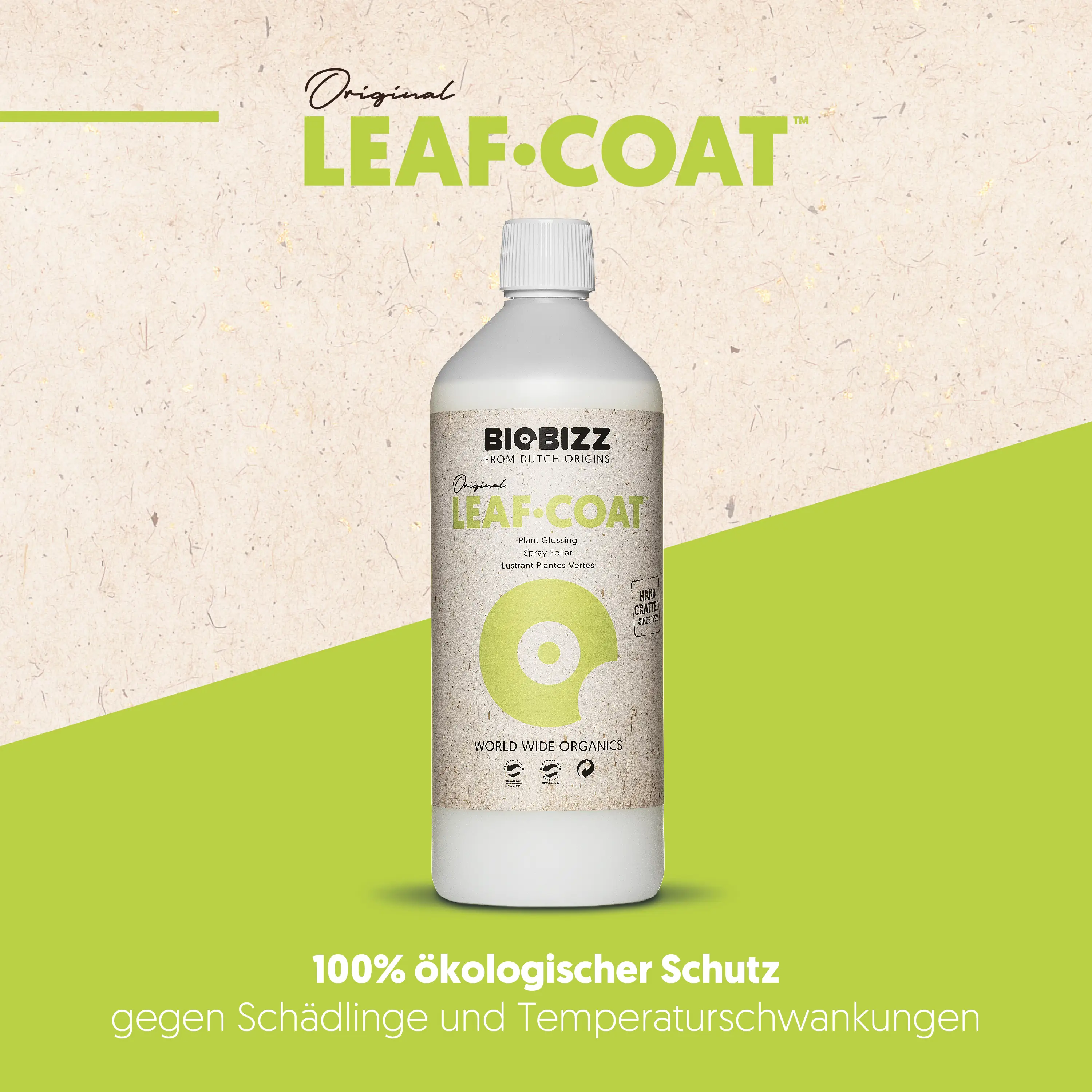 BioBizz Grow Dünger Leaf-Coat 500 ml