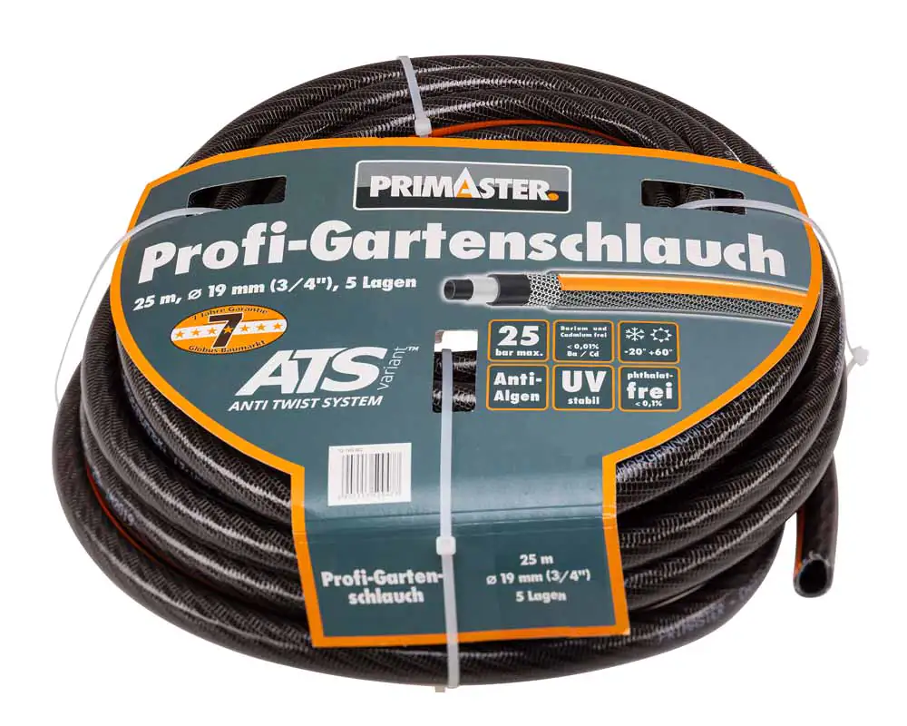 Primaster Profi-Gartenschlauch 25 m Ø 19 mm (3/4")