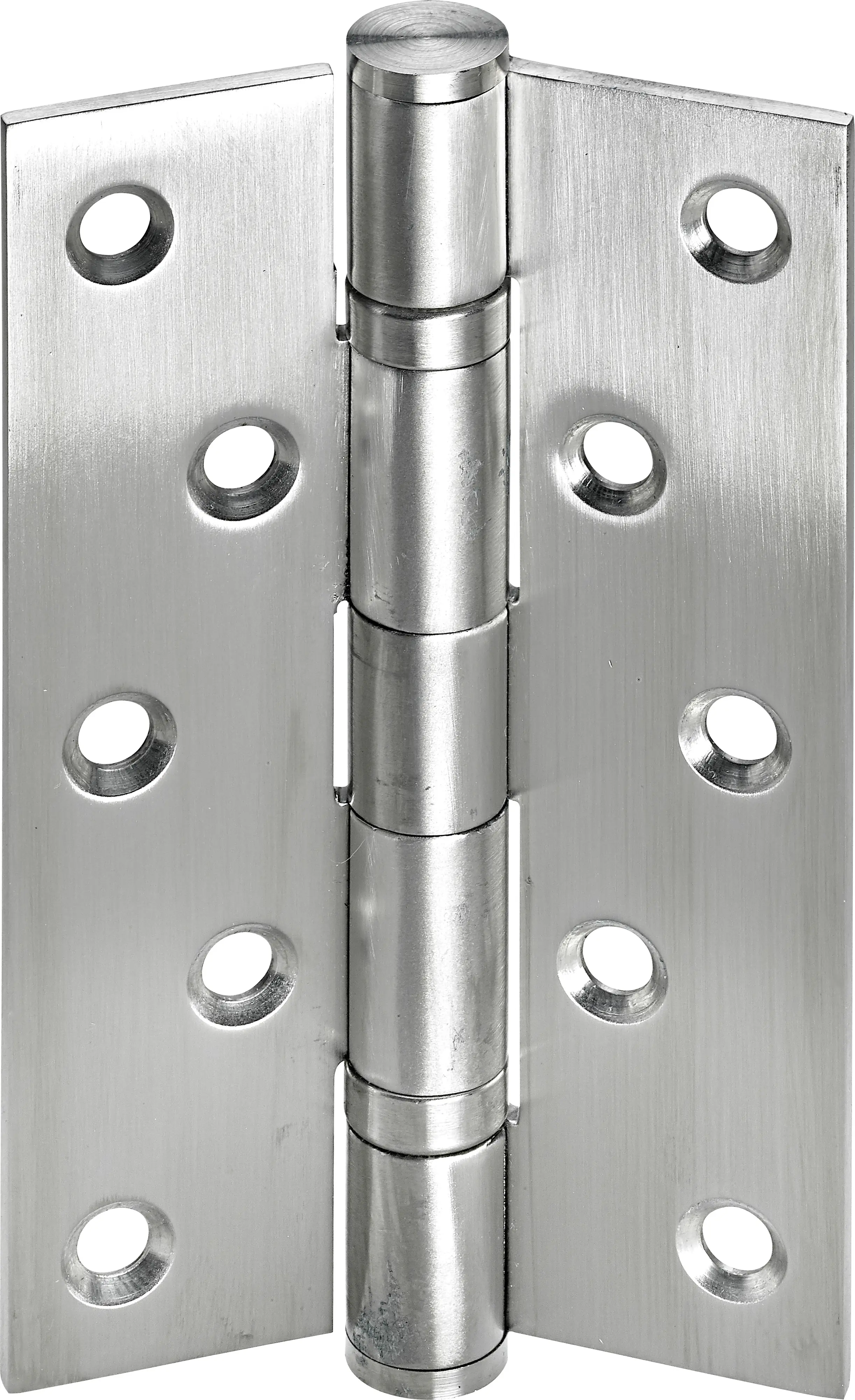 Hettich Türscharnier 125 x 75 x 3 mm , gebürstet