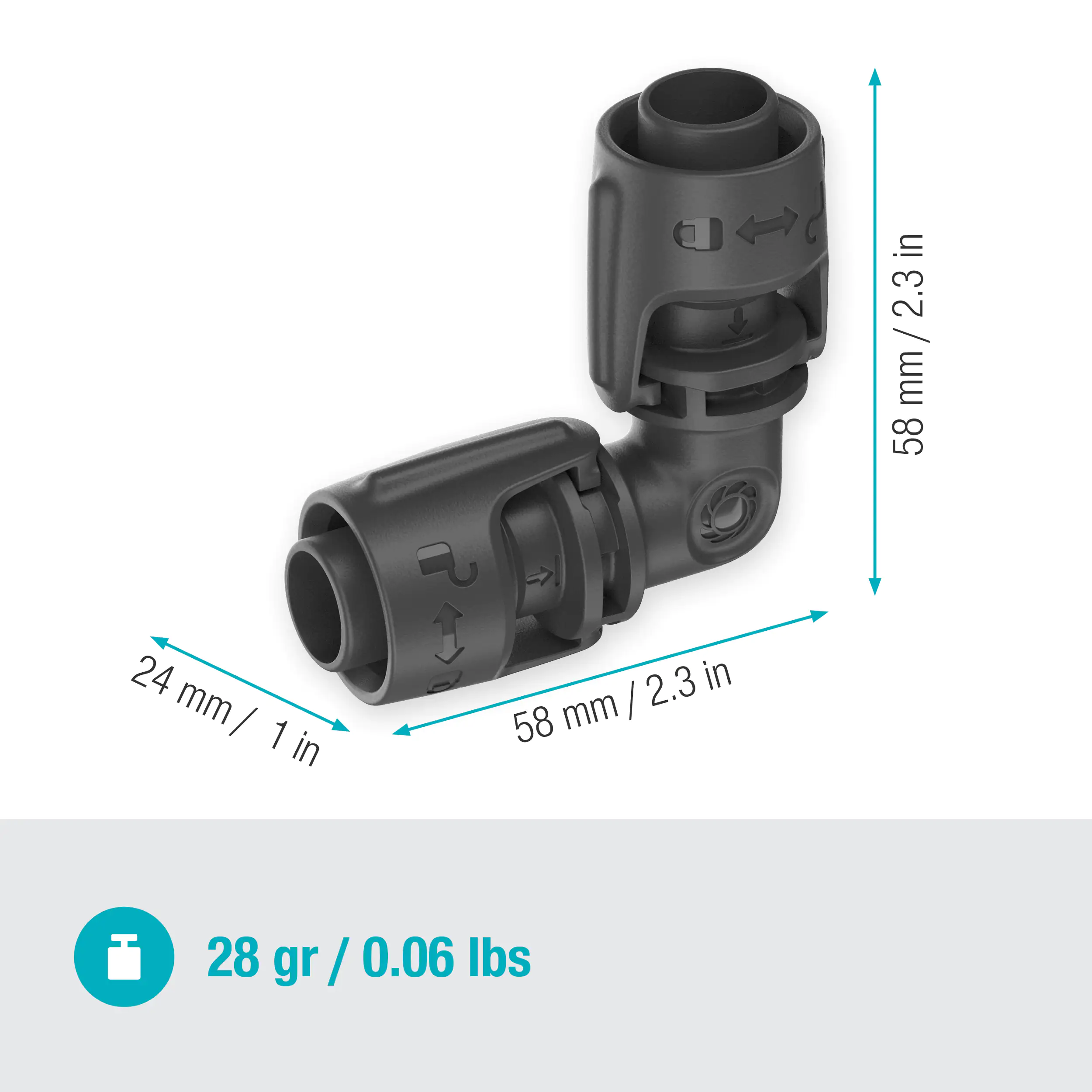 Gardena L-Stück 13 mm (1/2")