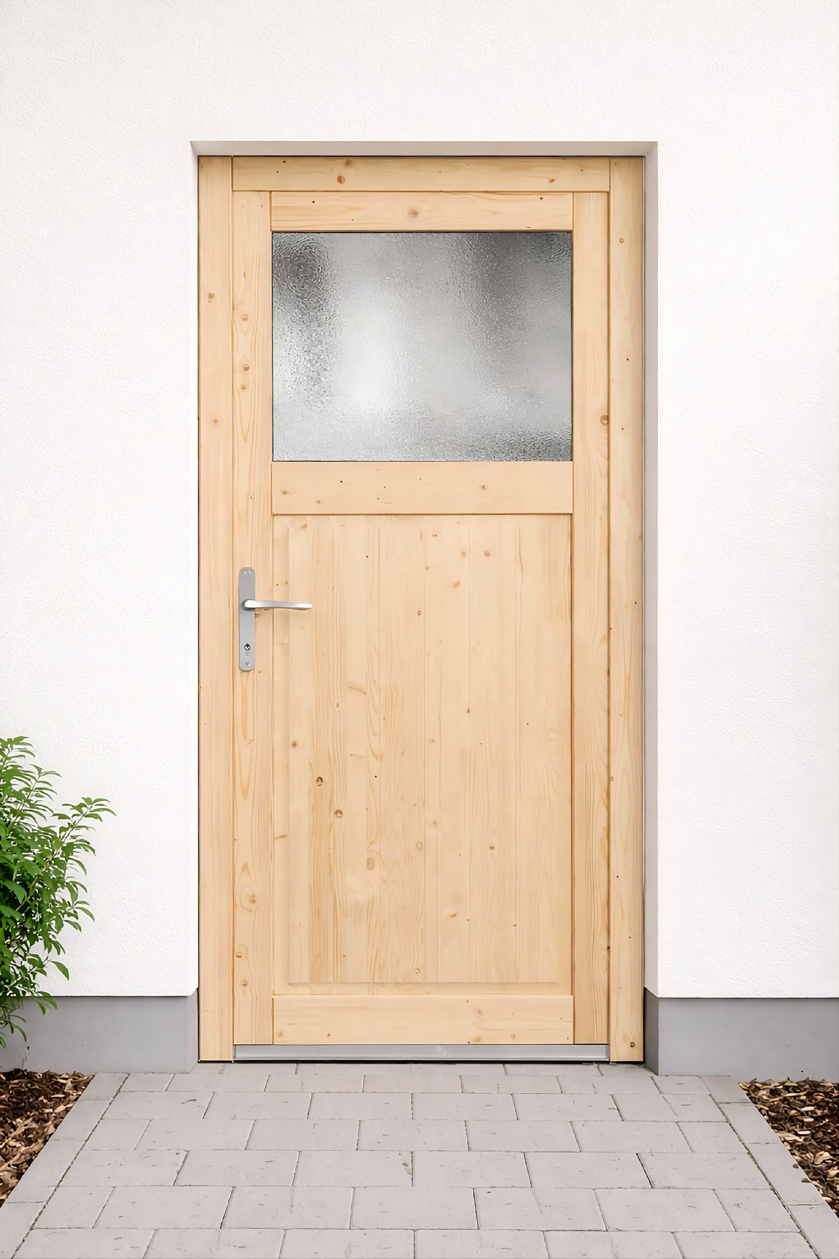Panto Nebeneingangstür Holz 501 98 x 198 cm DIN Links