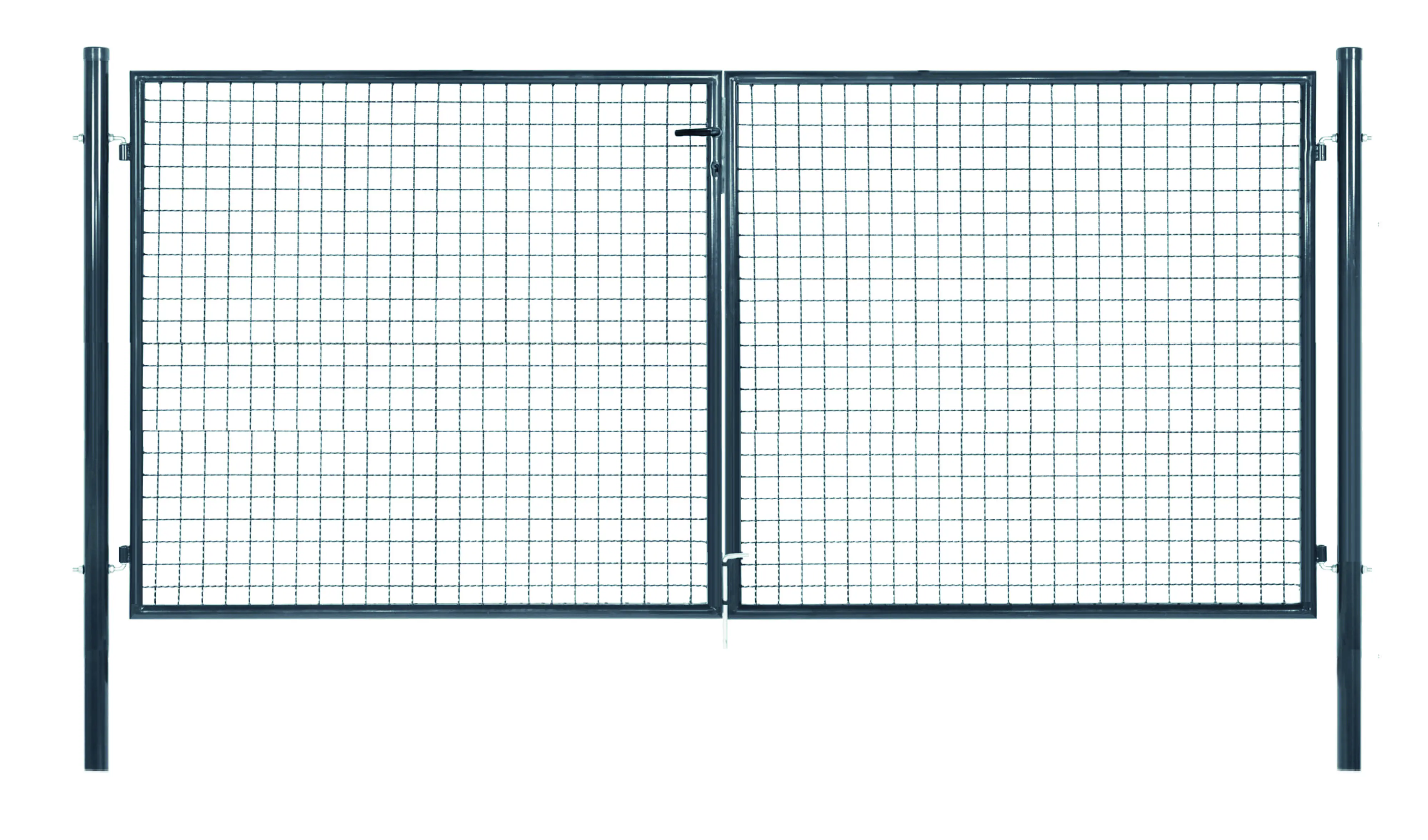 Floraworld Gartentor doppelflügelig Standard 300 x 125 cm anthrazit