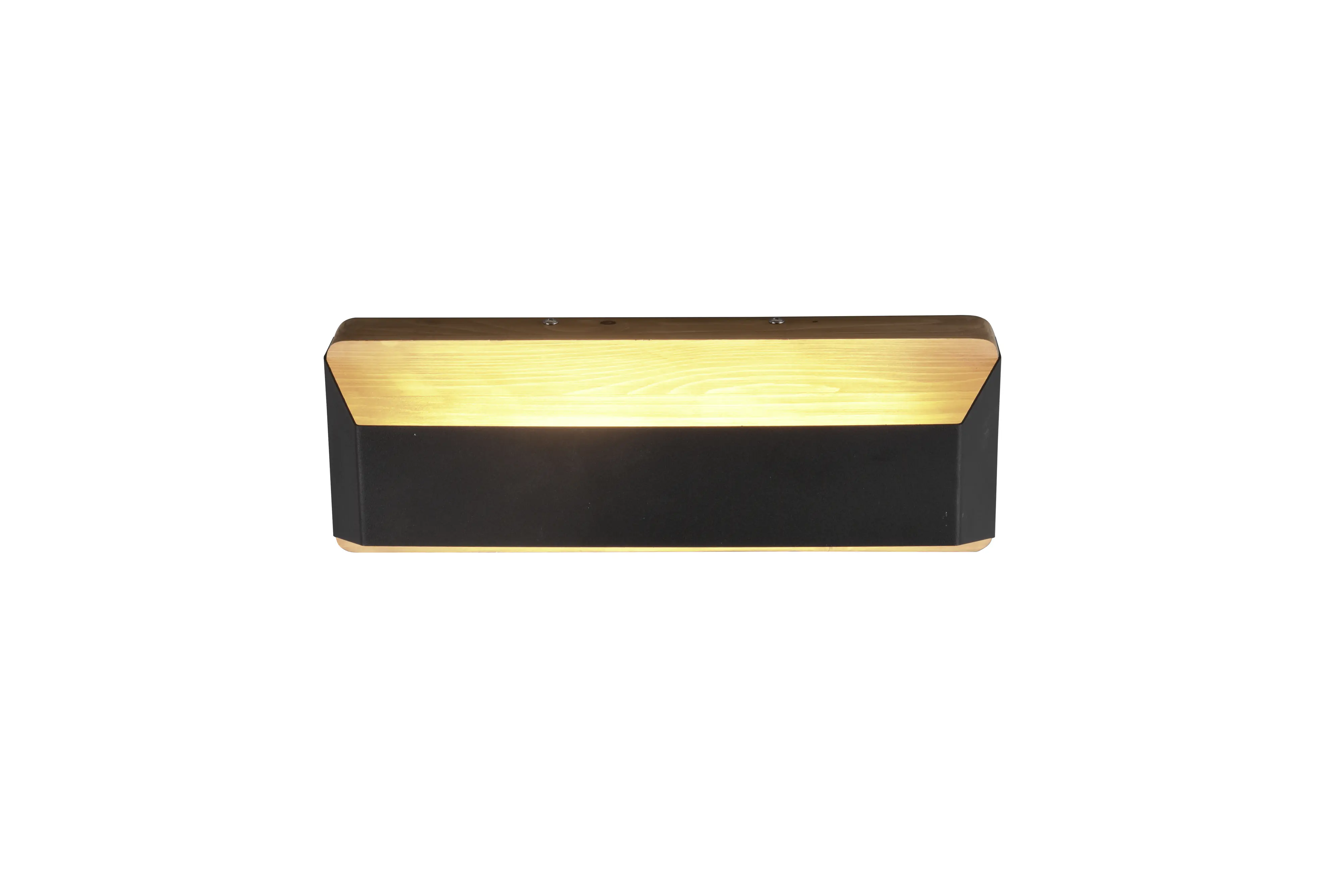 Trio LED Wandleuchte Arino innen Metall/Holz dimmbar