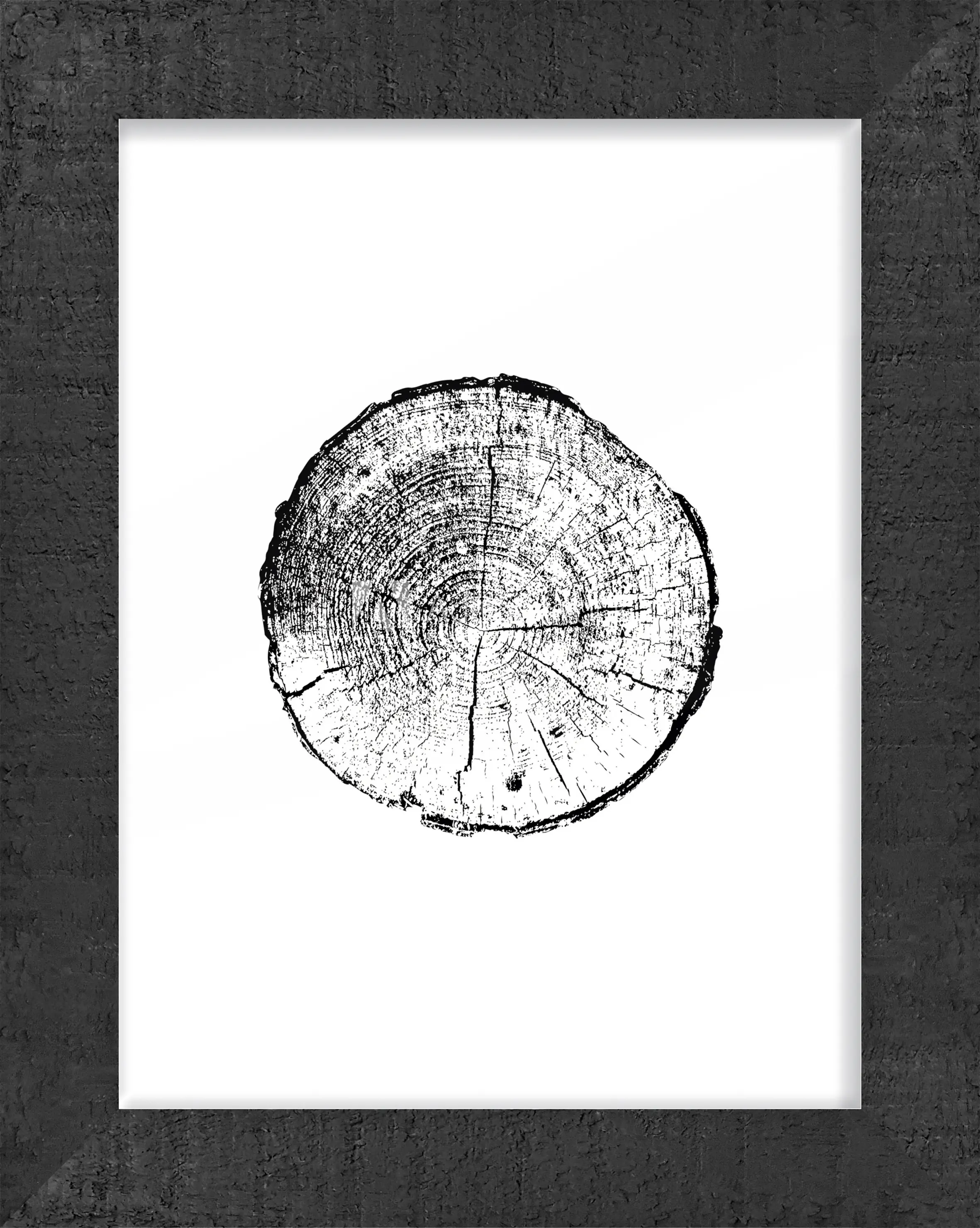 Holz Bilderrahmen Bern, schwarz, 18 x 24 cm