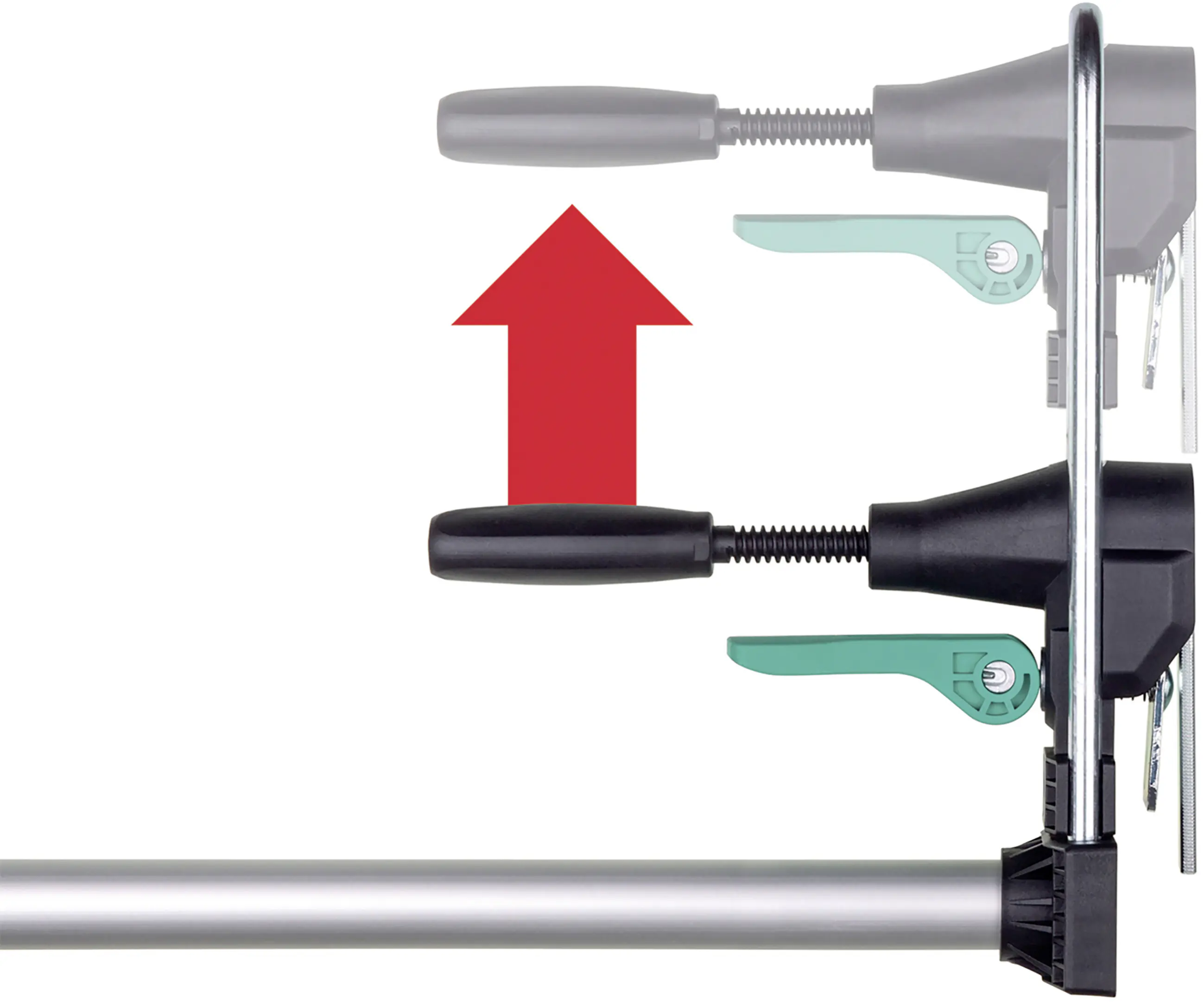 Wolfcraft Türfuttermontage-Set Pro 60 - 100 cm 8-teilig