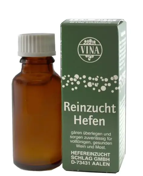 Vina Reinzuchthefe 19 ml für 50 L Saft