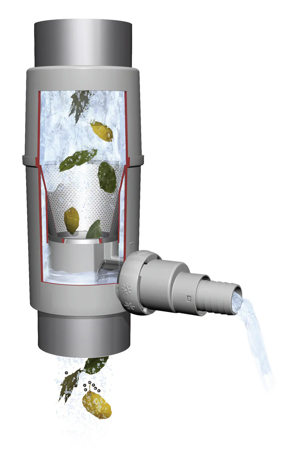 4rain Regentonne-Set Slim inkl. Zubehör Wandtank 1400 L dunkelgrün 4 Stück