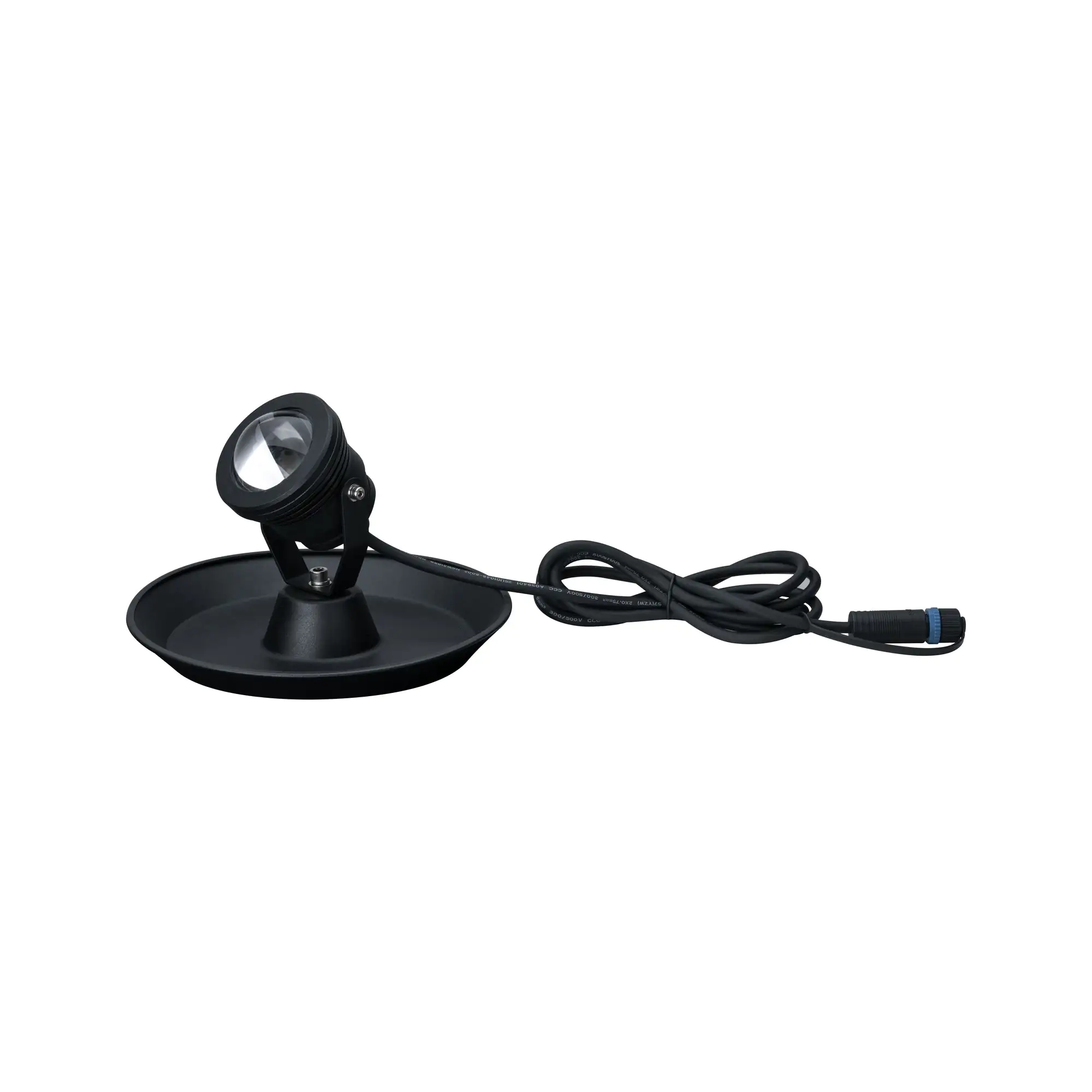 Paulmann Plug & Shine LED Teichleuchte Outdoor schwarz 20 cm warmweiß