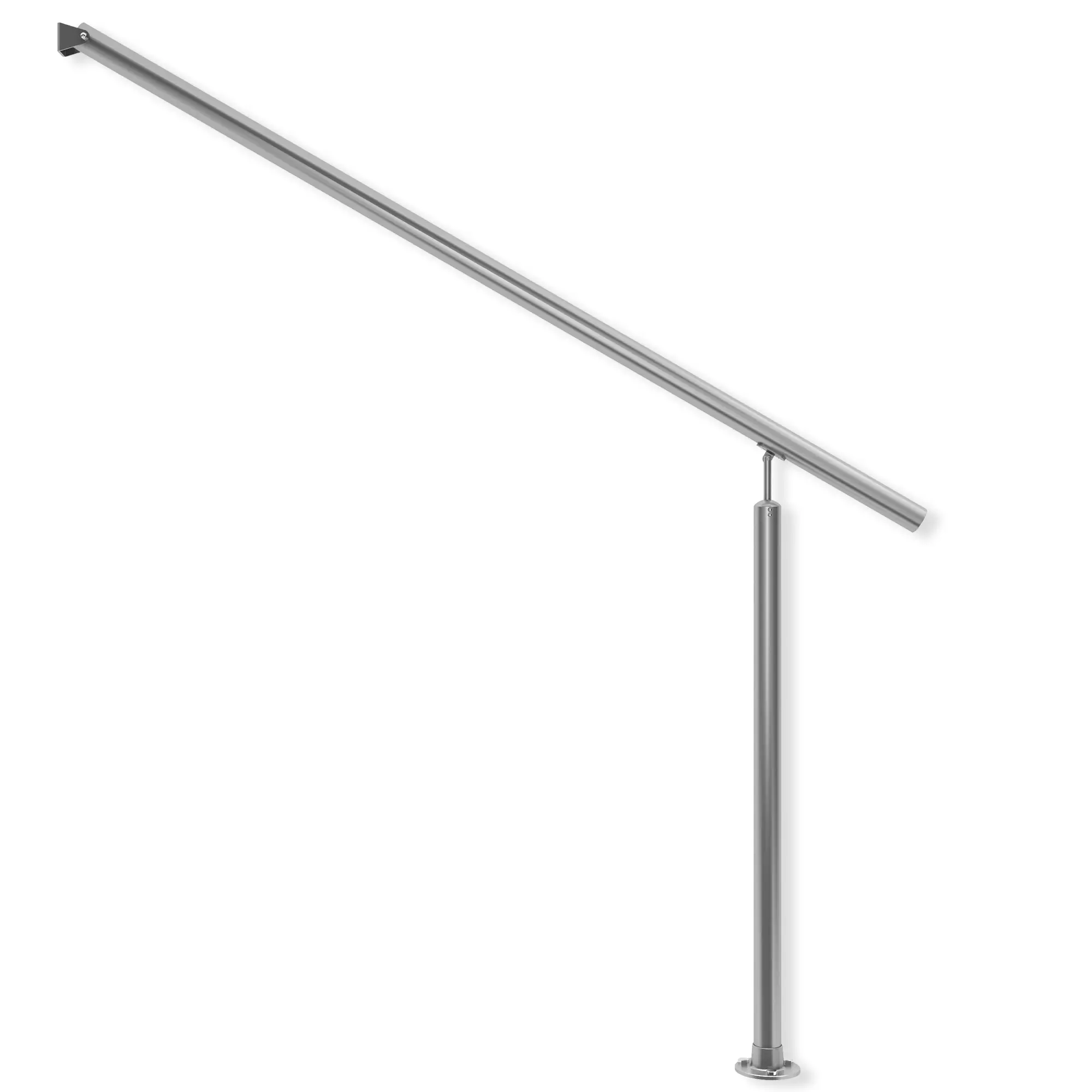 DOLLE Eingangsgeländer PS 510 Edelstahl 150 cm 1 Pfosten