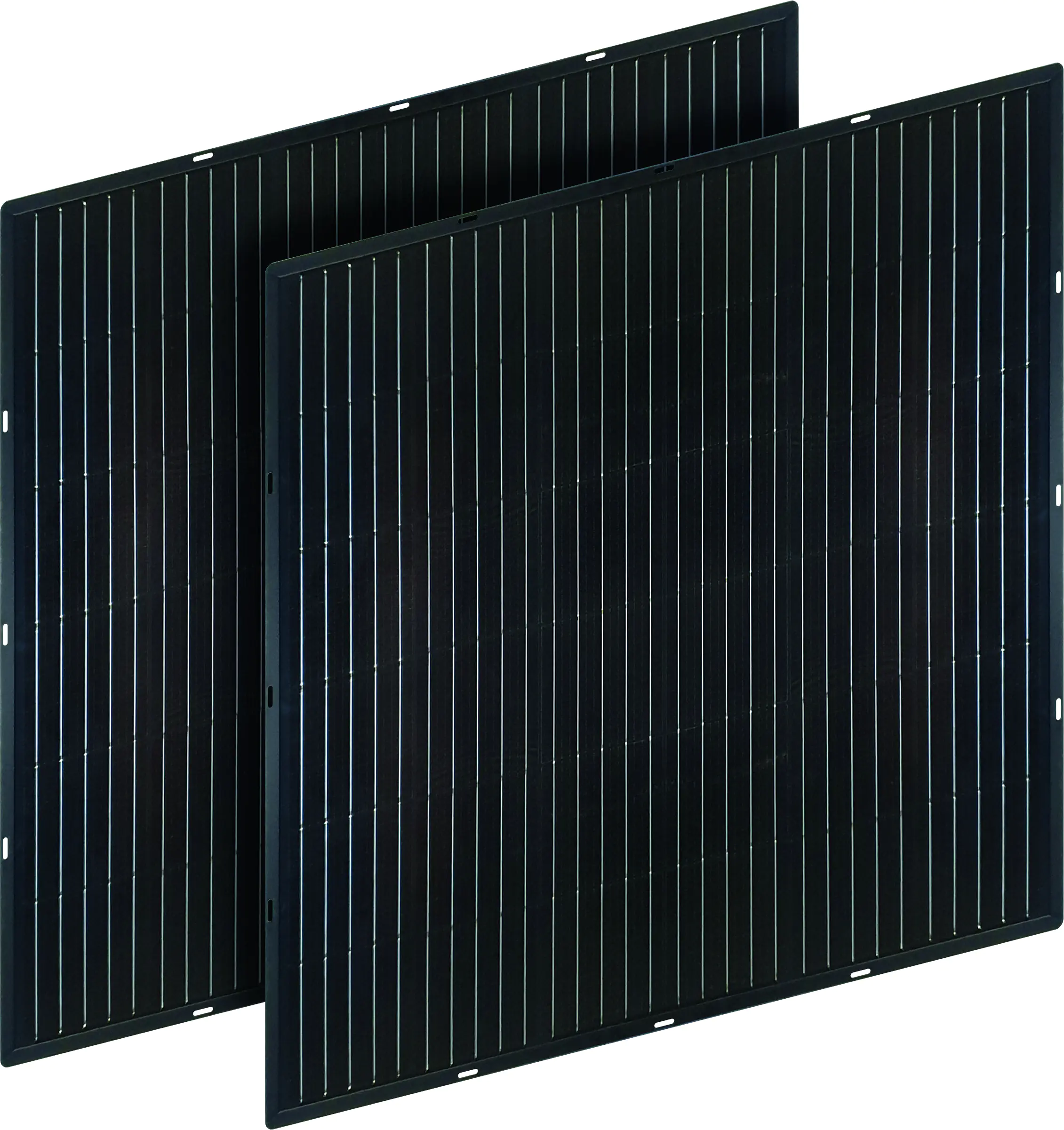 Schwaiger schlankes Solarmodul-Set SlimLine 400Wp 200 W fullblack 2 Stück