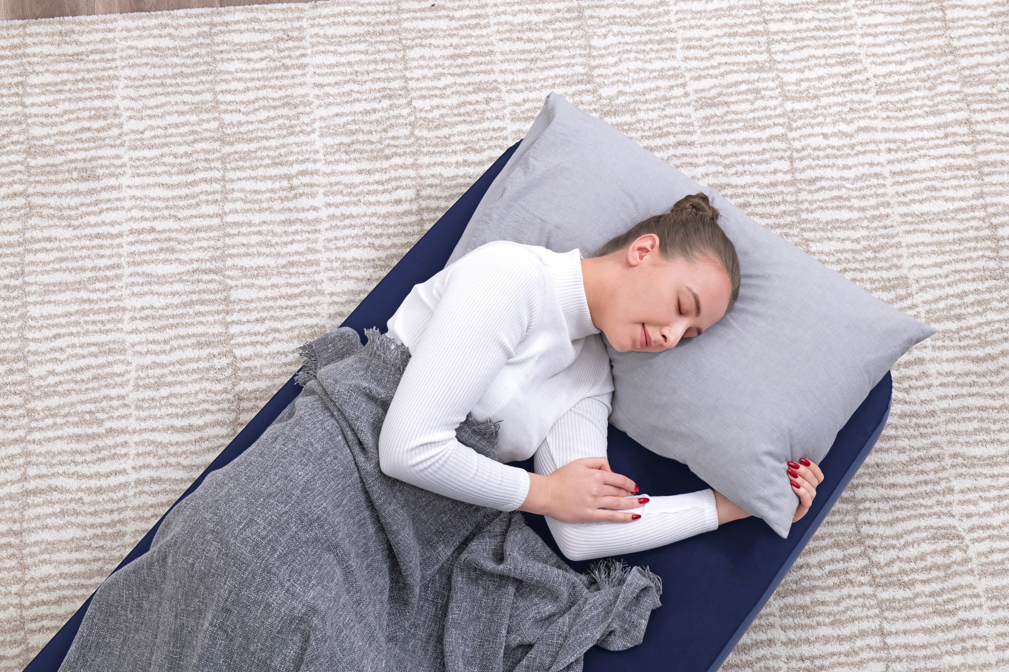 Bestway Luftbett dunkelblau 185 x 76 x 22 cm