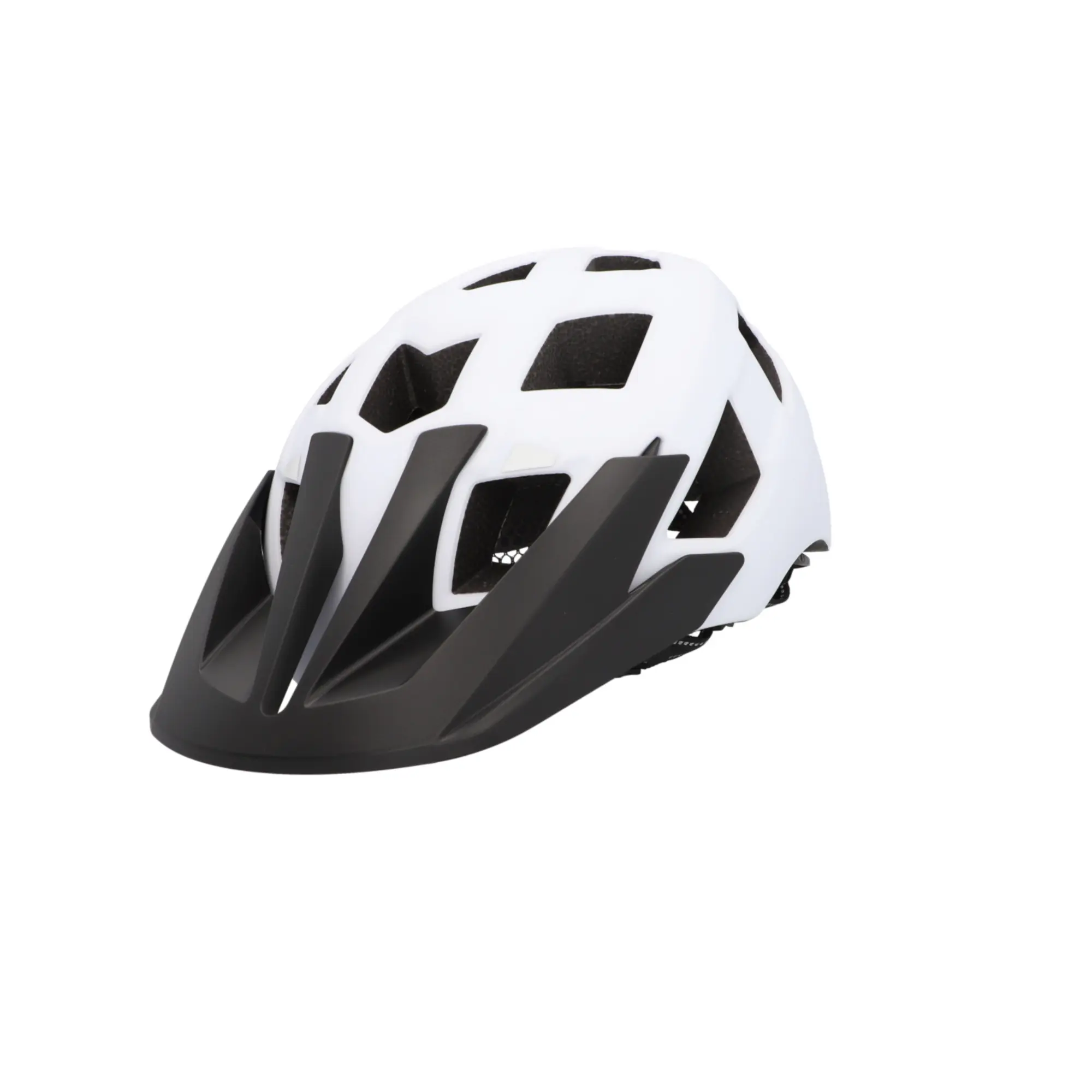 Fischer Fahrradhelm MTB Plus Atlas L/XL weiß/schwarz