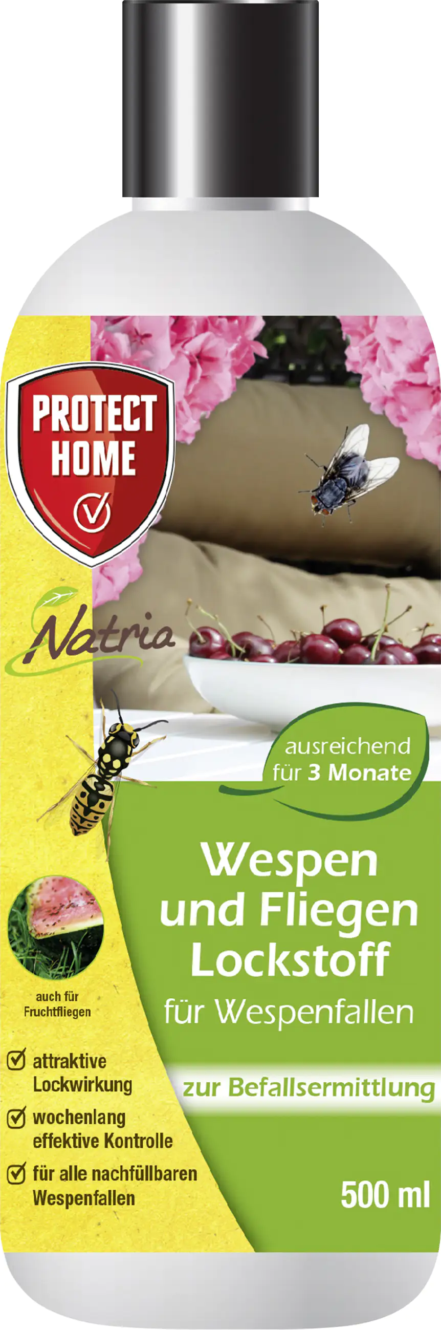Protect Home Natria Wespen und Fliegen Lockstoff 500 ml