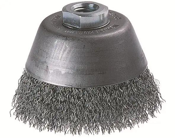 Wolfcraft Topfdrahtbürste Ø 100 mm M14 für Winkelschleifer