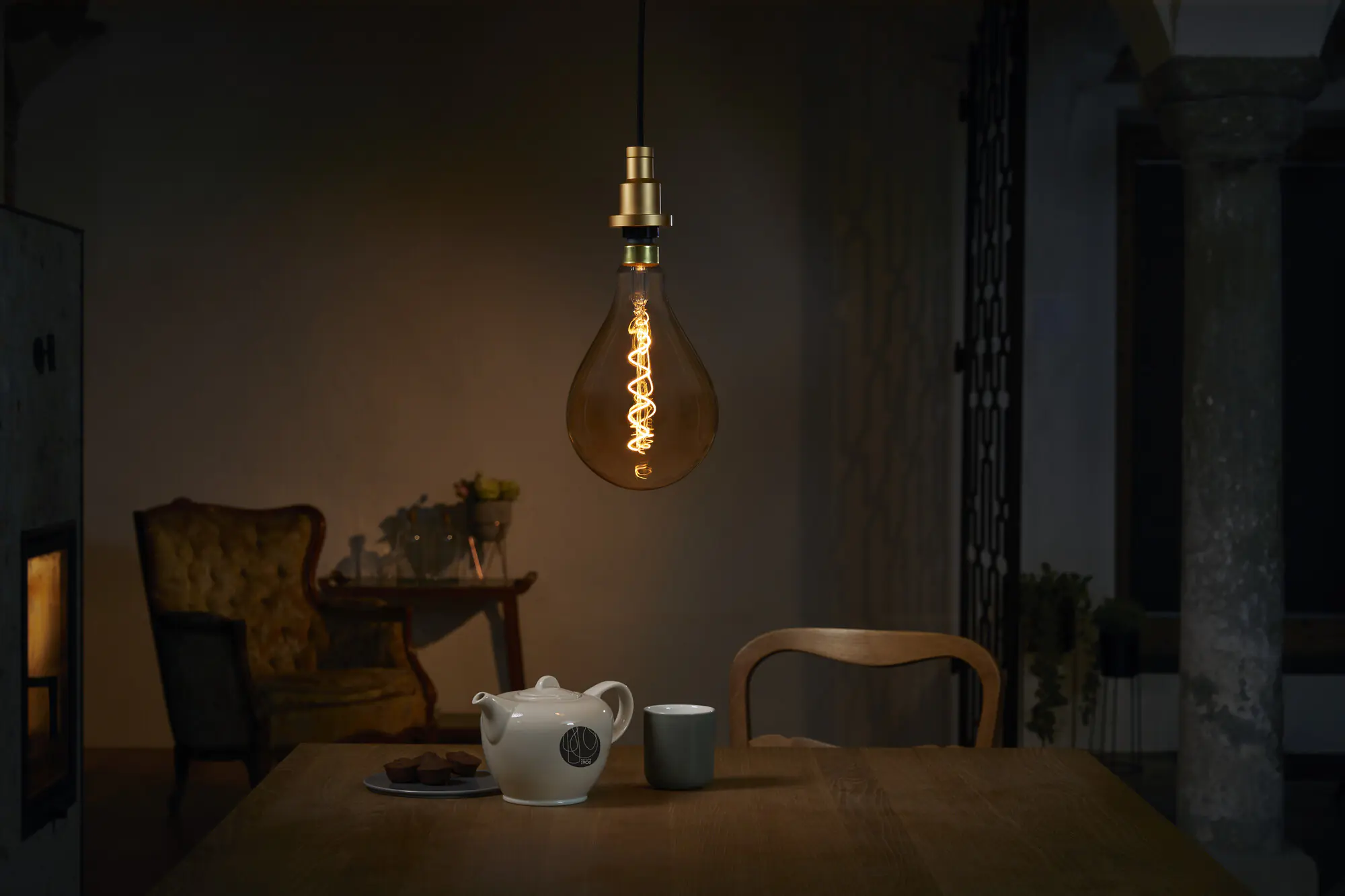 Osram LED Leuchtmittel Vintage 1906 E27 4W warmweiß, amber