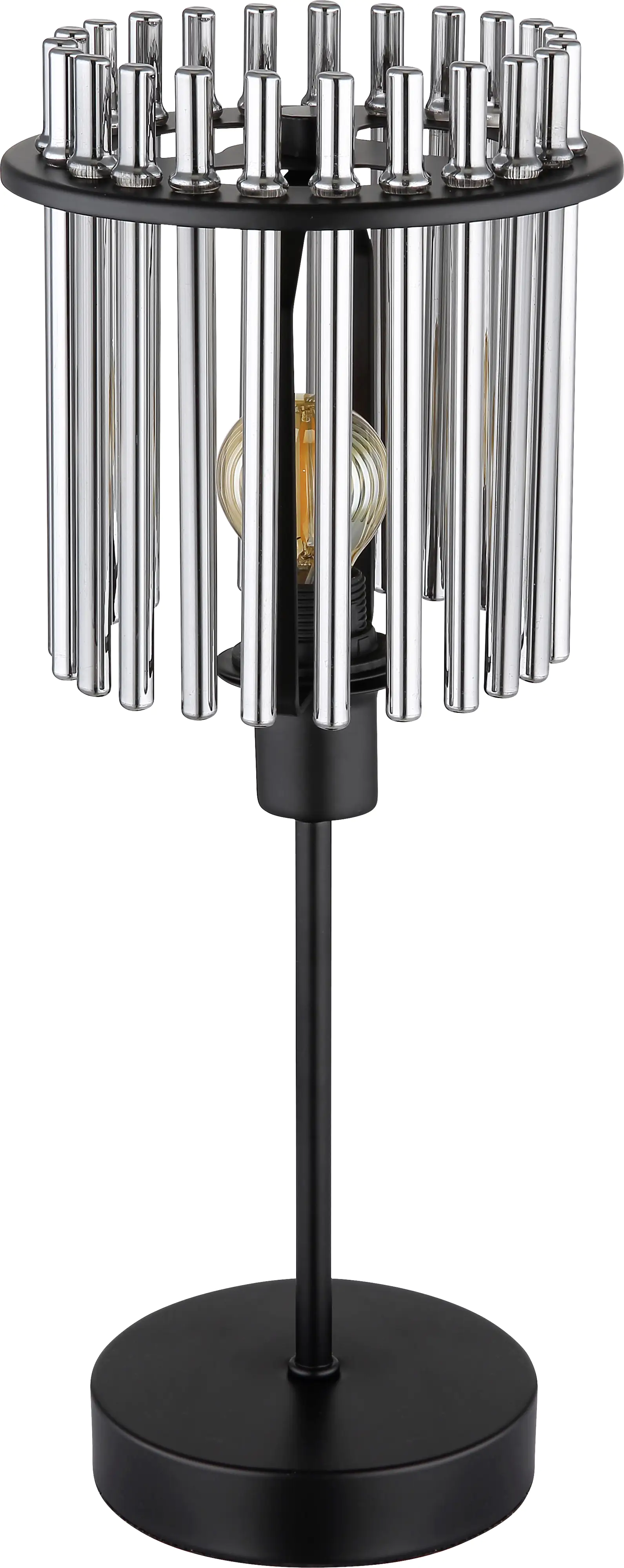 Globo Tischlampe Gorley 37,5 cm schwarz