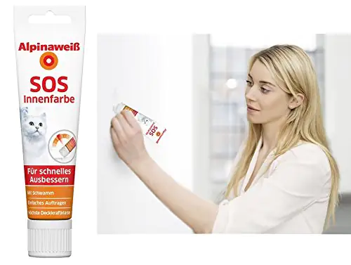 Alpinaweiß SOS Wandfarbe 100 ml weiß matt