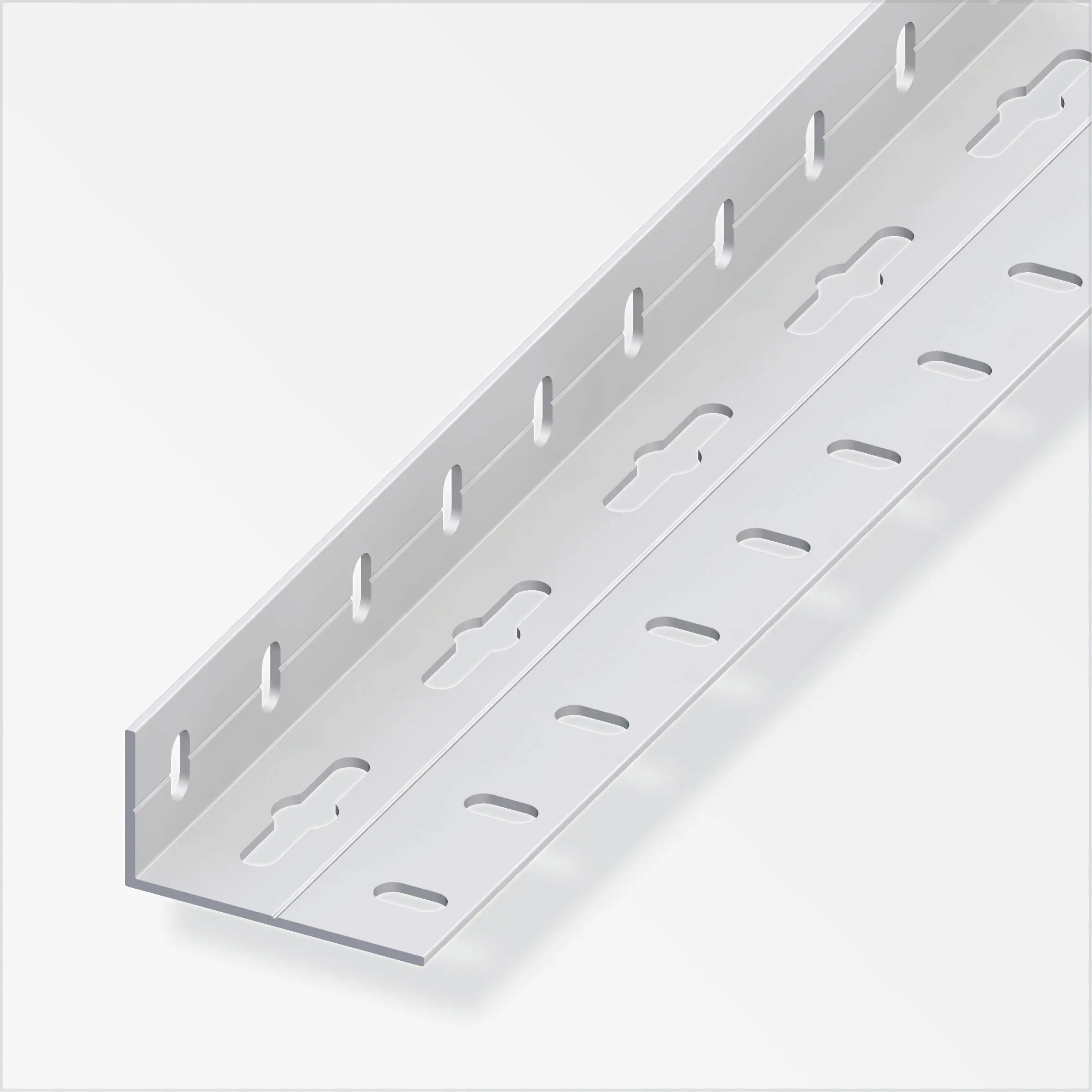 alfer Winkel 1 m, 35.5 x 65.6 mm Aluminium eloxiert silber