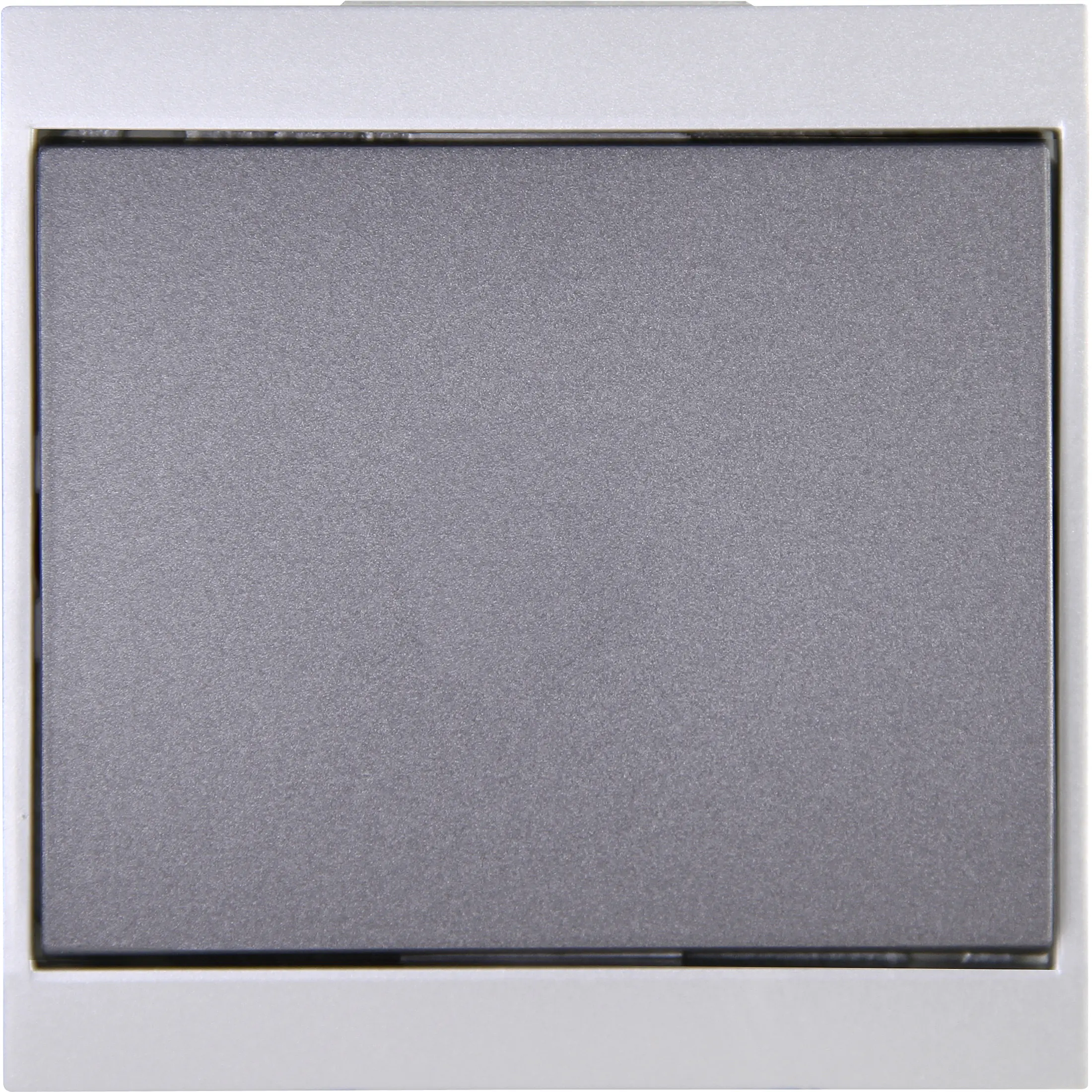Kopp Kreuzschalter Malta, silber-anthrazit, 620715081