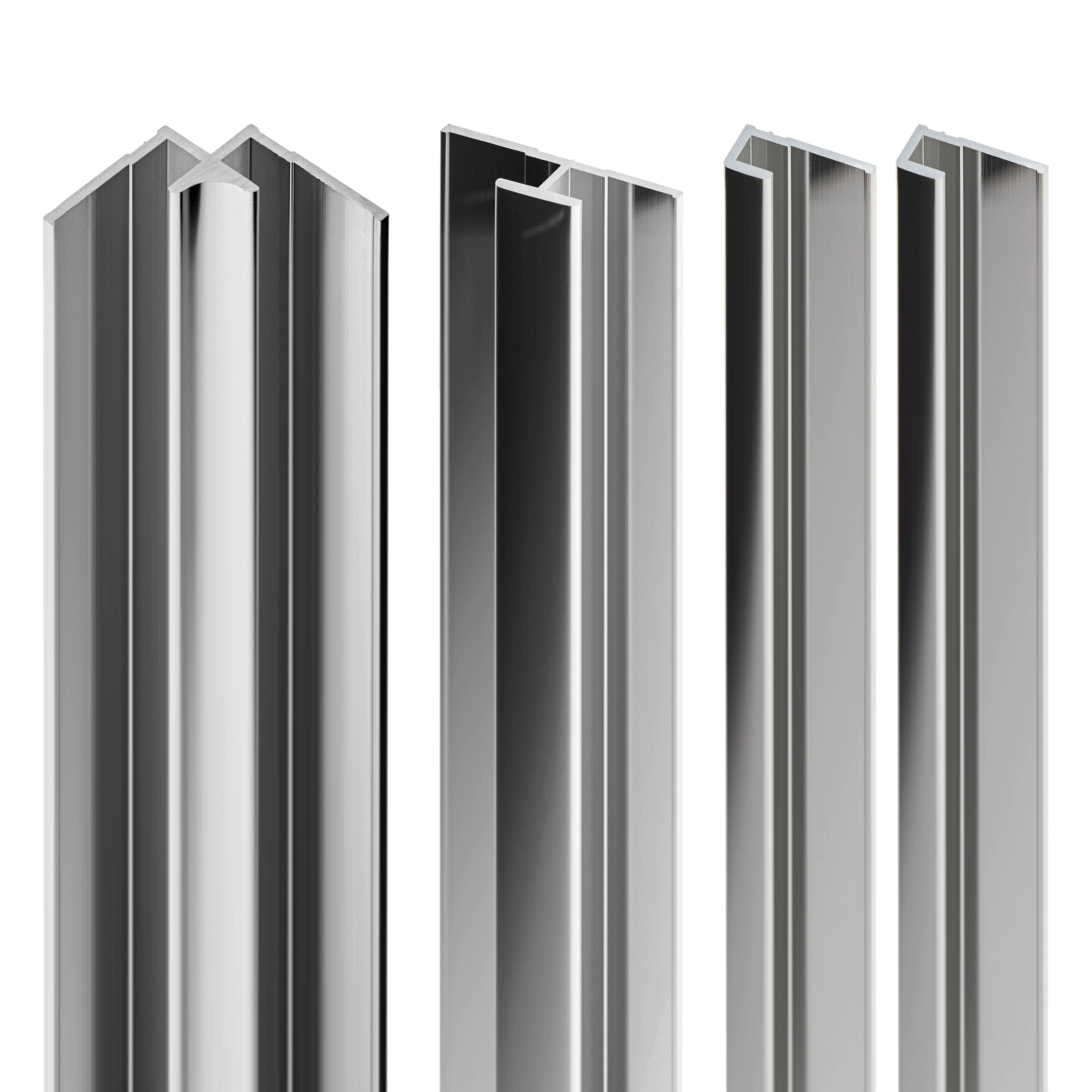 Schulte Profilset für Duschrückwände chrom 210 cm