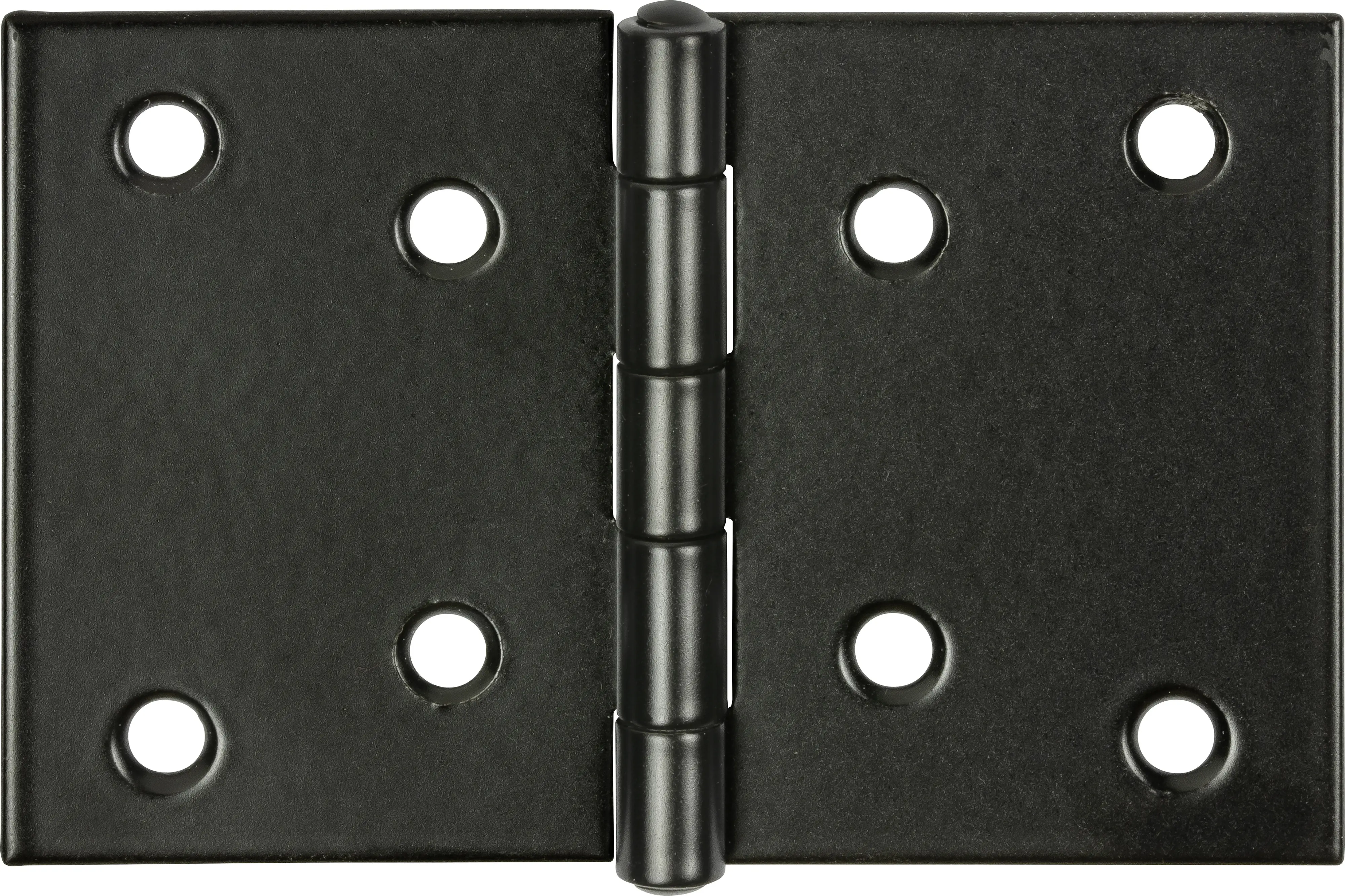 Vormann Scharnier breit Stahl 12 x 8 cm schwarz 