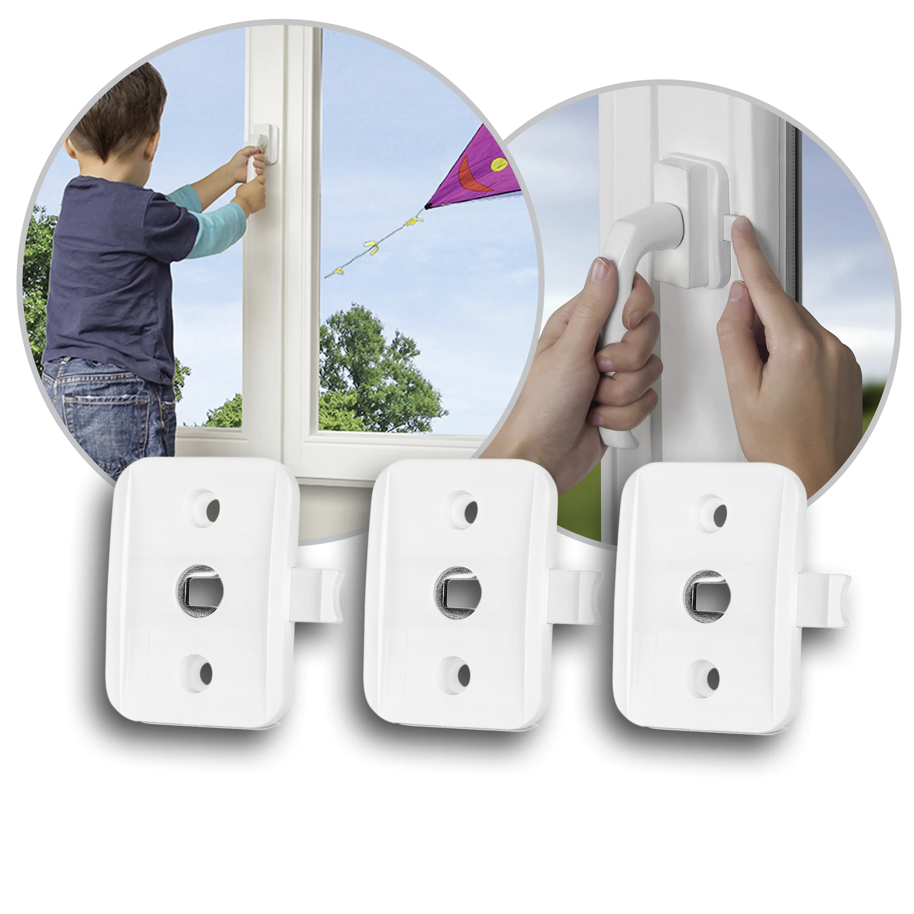Reer Fenstersicherung WinLock weiß