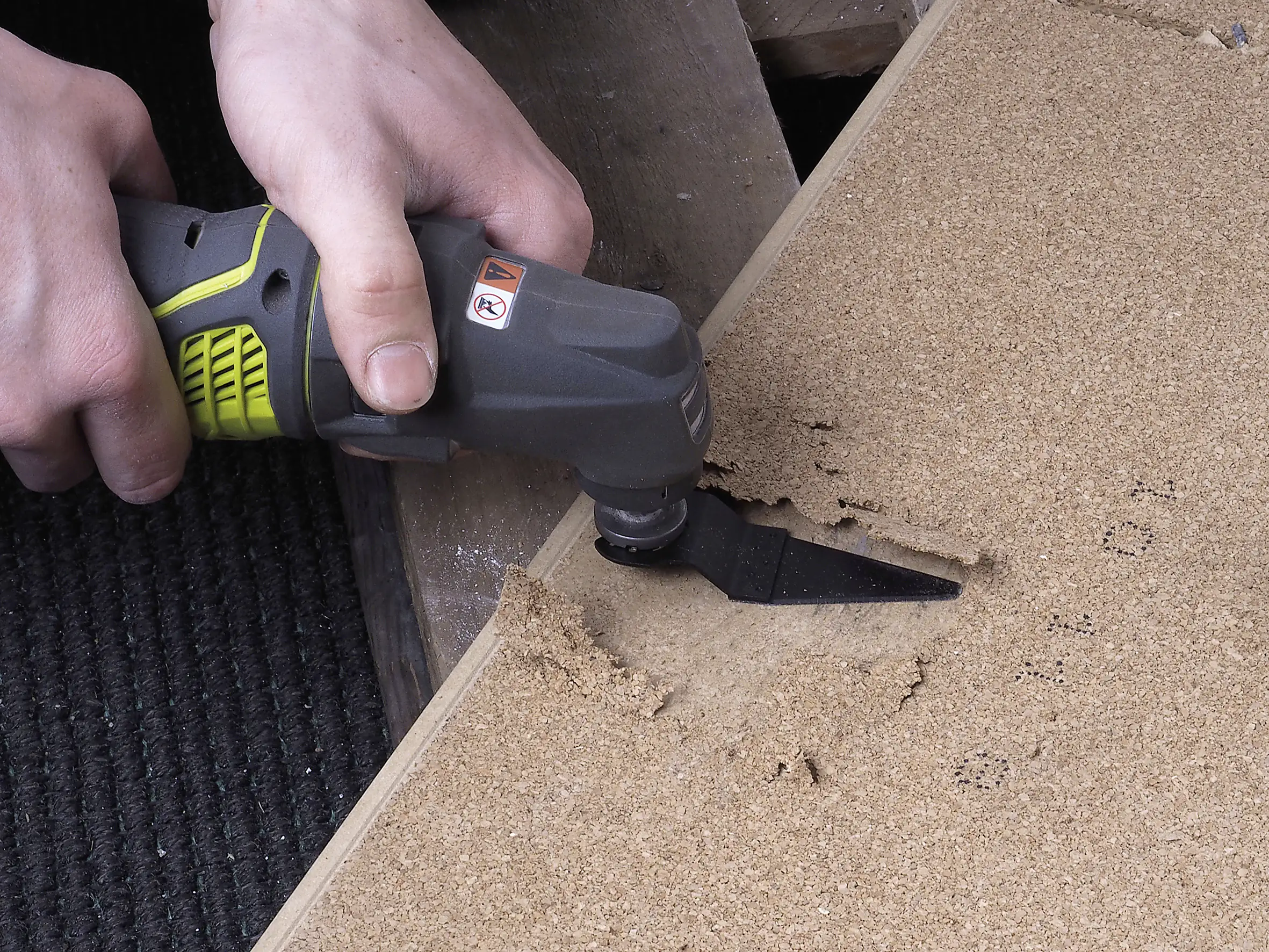 Wolfcraft Fingerschaber Bi-Metall für Vibrationssägen