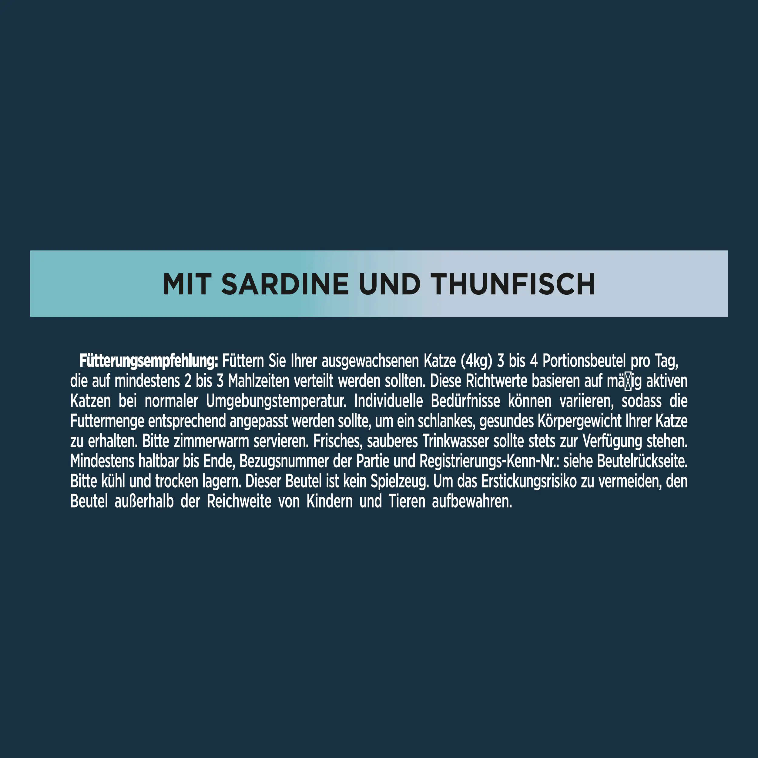 Gourmet Perle Duetto mit Sardine & Thunfisch 85 g
