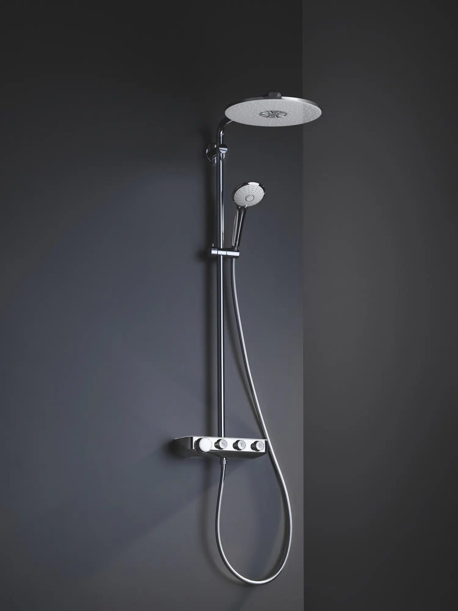 Grohe Kopfbrausesystem Euphoria moon white SmartControl