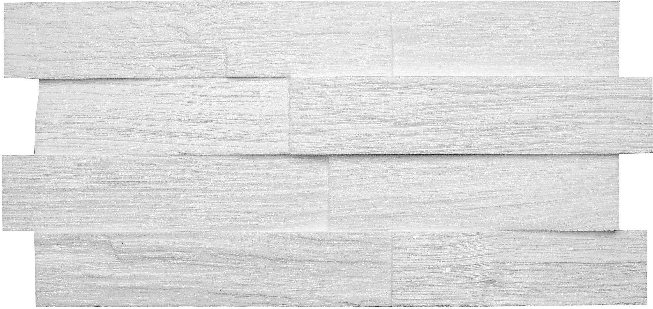 Decosa Creativpaneel Wood, 50 cm x 23,5 cm weiß, individuell gestaltbar