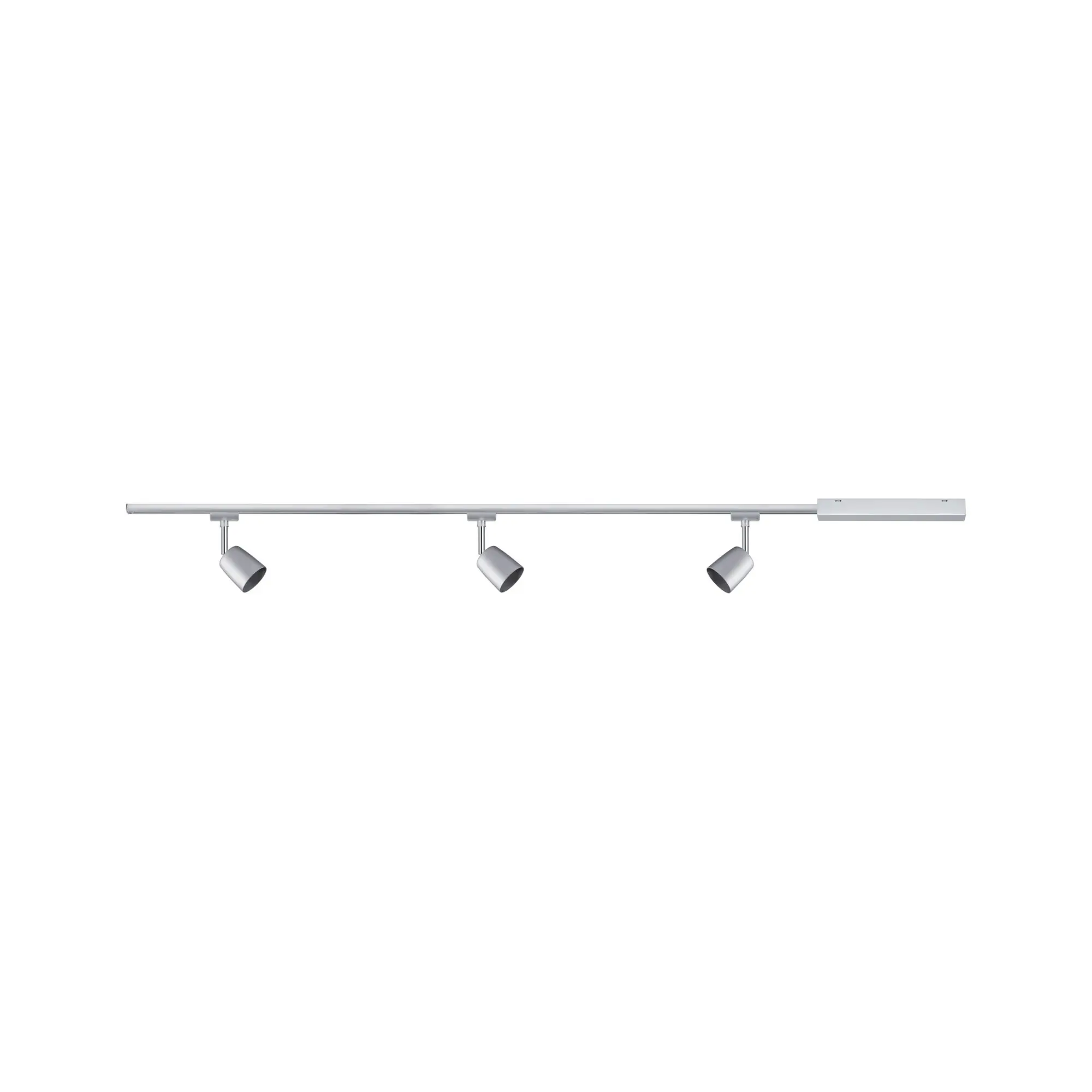 Paulmann URail Schienenspot Cover Basisset chrom 14 cm GU10 10 W dimmbar