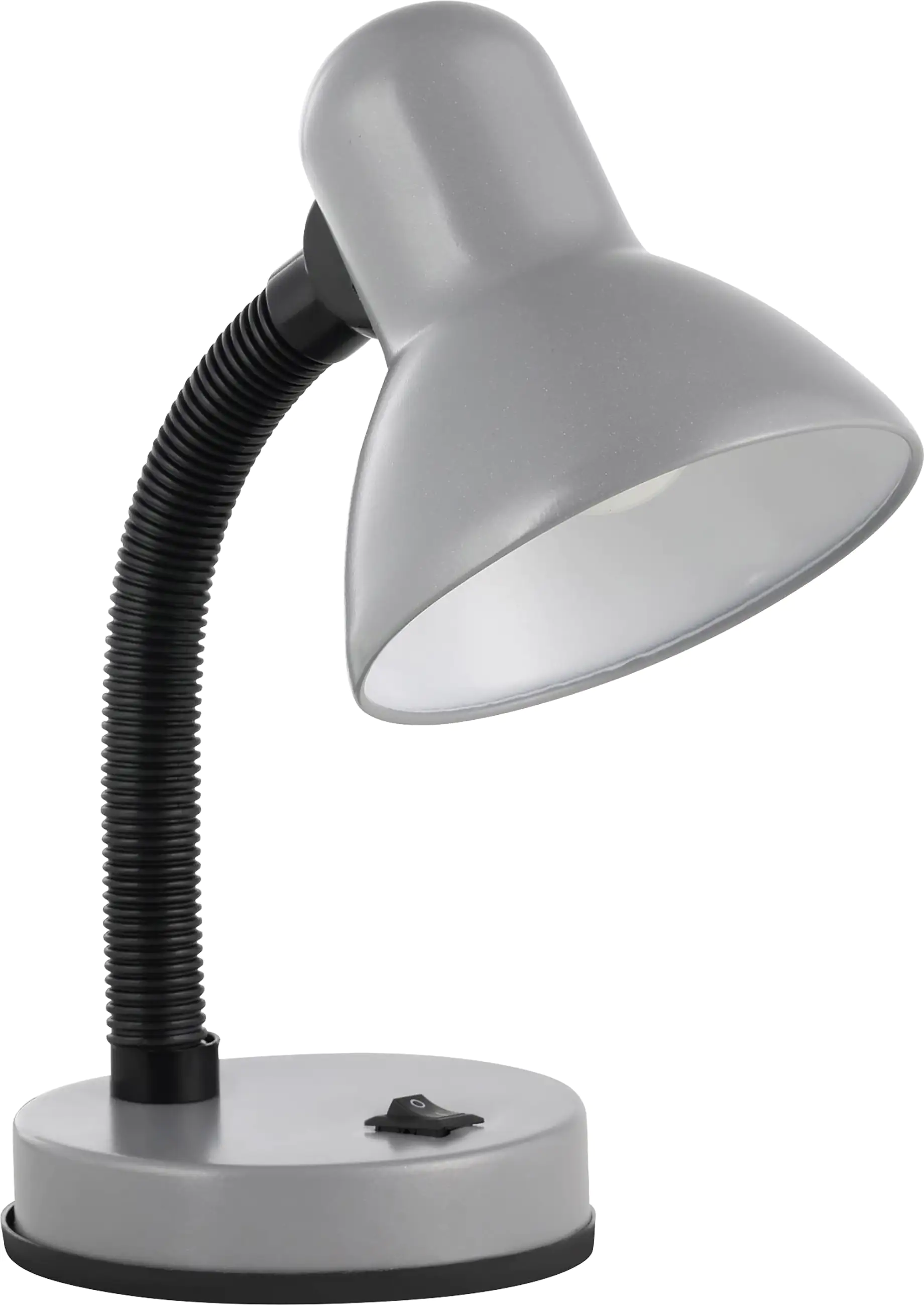 Eglo Tischlampe Basic 30 cm silber
