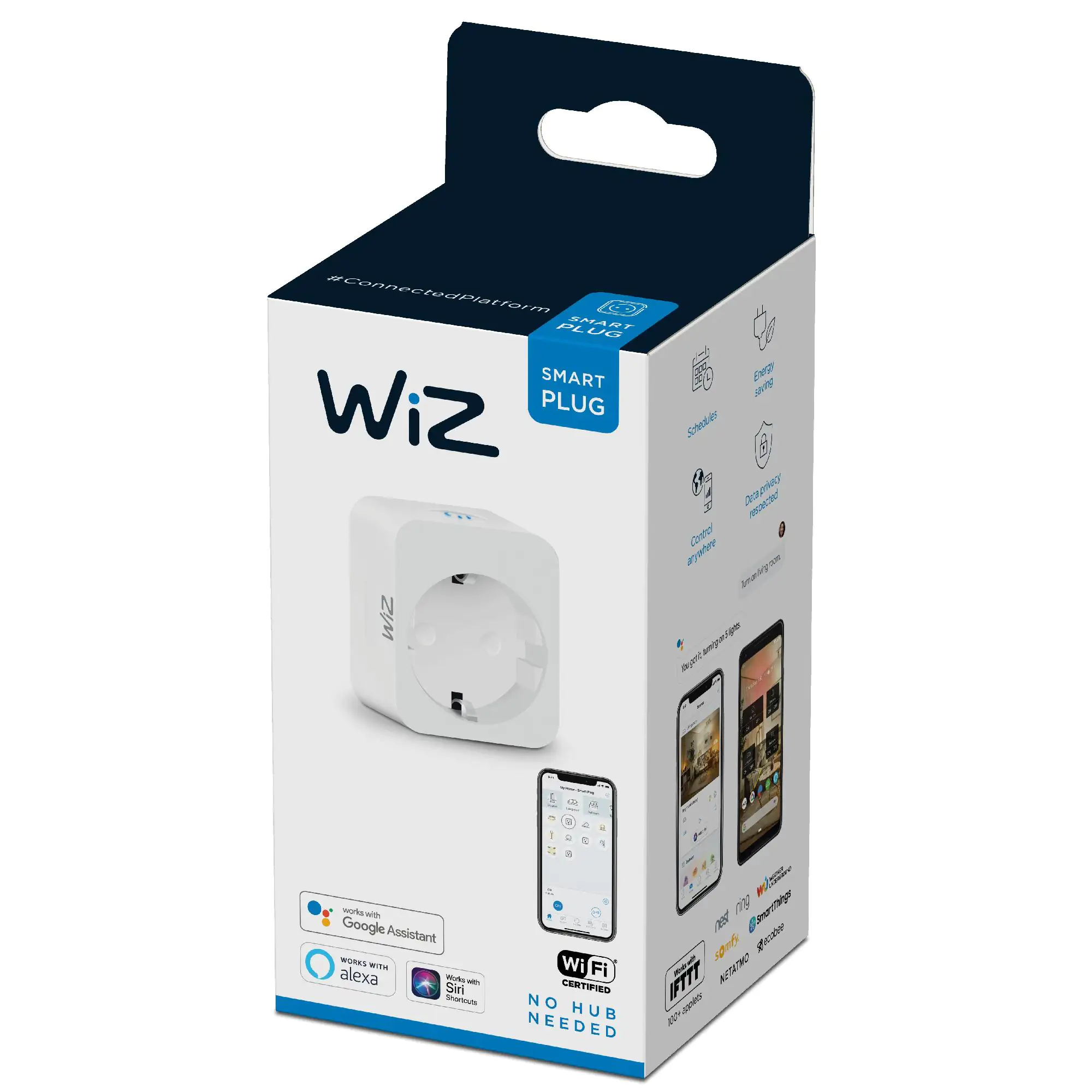 WiZ Steckdose Smart Plug weiß WiZ Connected