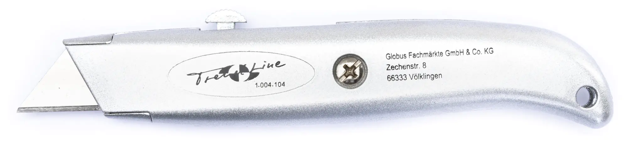 TrendLine Cuttermesser inkl. 1 Ersatzklinge 6 cm Klingenlänge