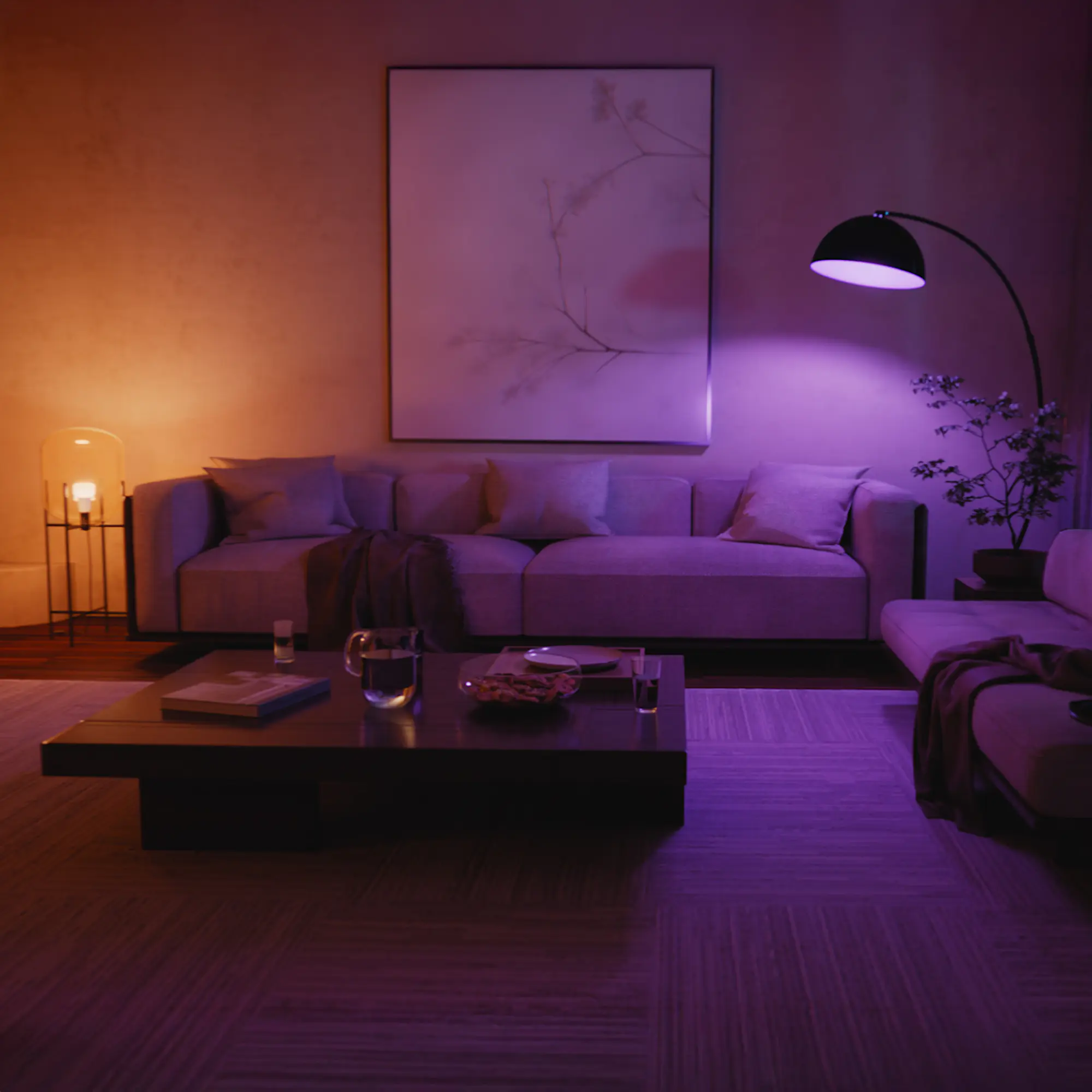 Philiph Hue Smart LED Leuchtmittel 11,8 W E27 warmweiß-kühlweiß dimmbar 