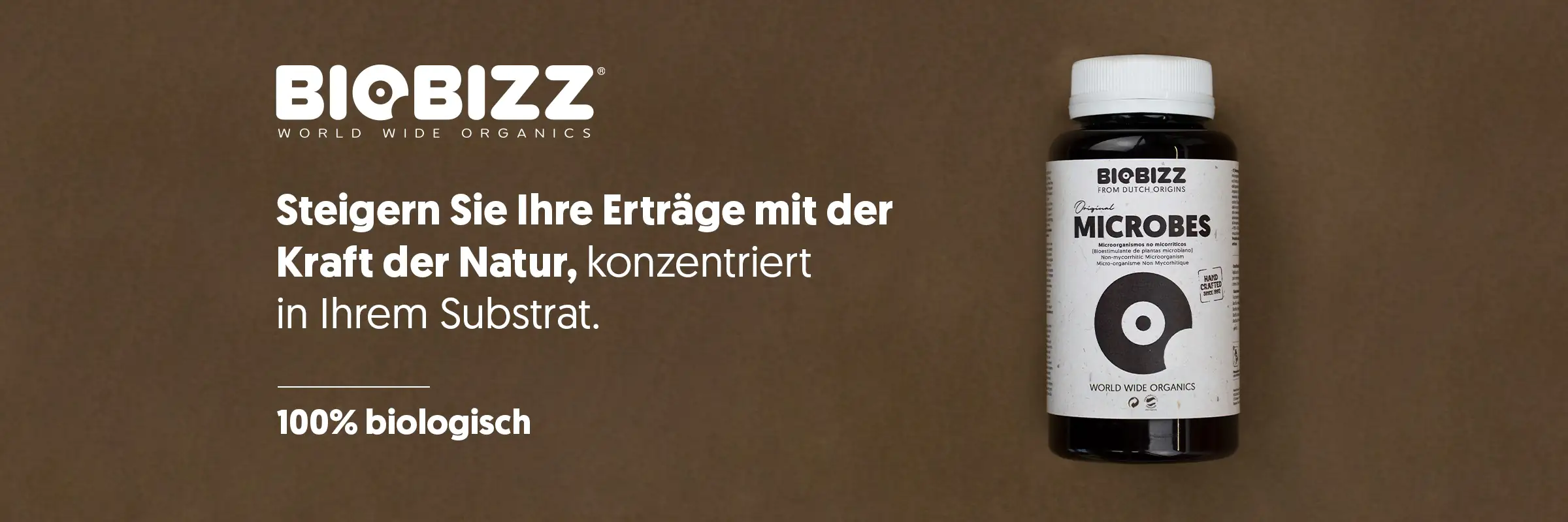 BioBizz Grow Dünger Microbes 150 g