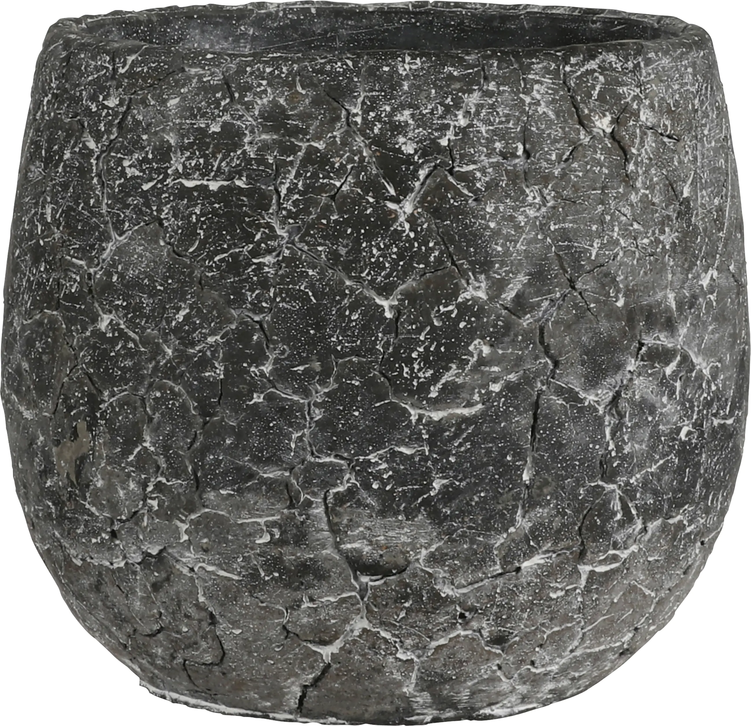 Mica Übertopf Thomas  Ø 19 x 16,5 cm anthrazit