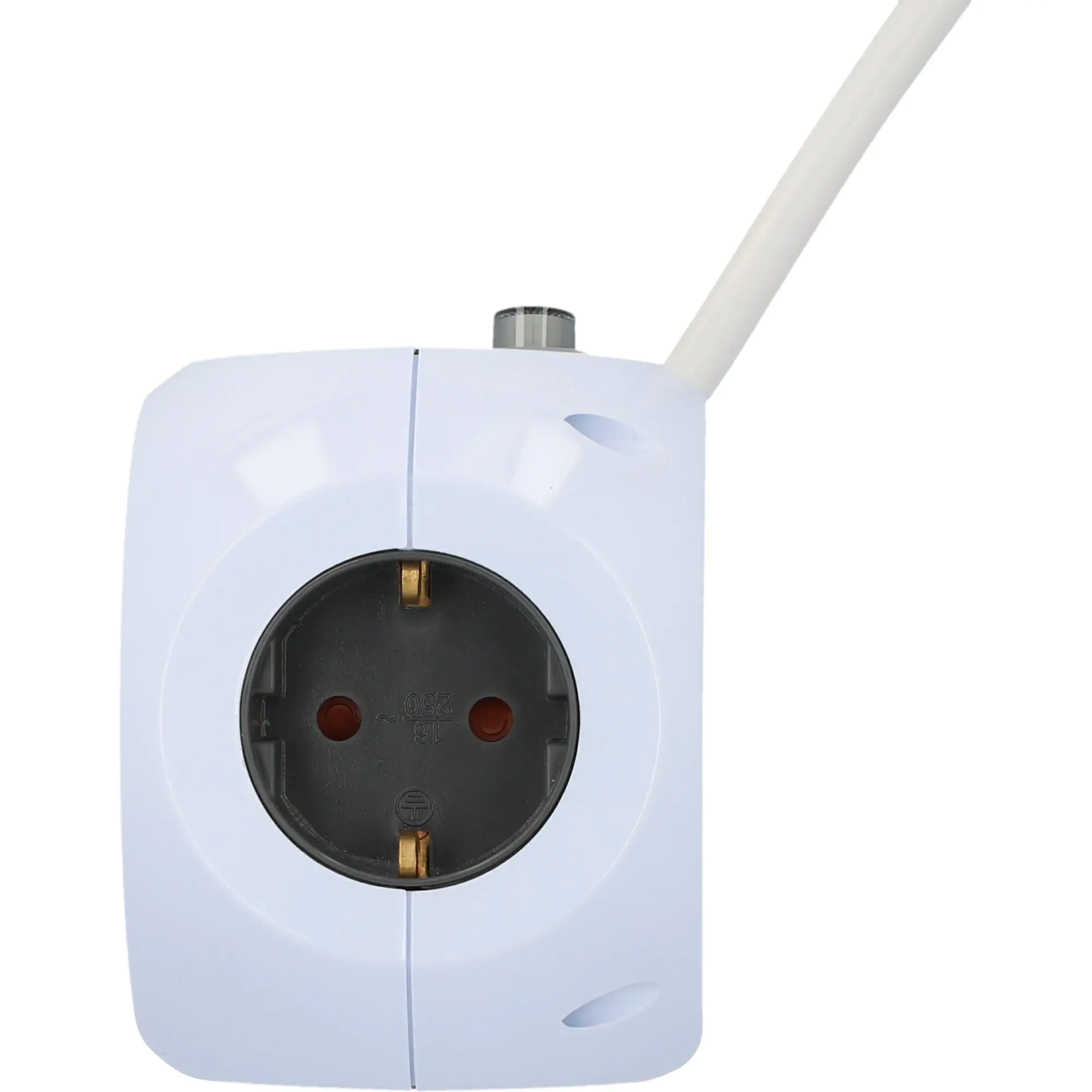 Steckdosen Würfel induktives Laden & USB  A+C, 1,4 m, weiß
