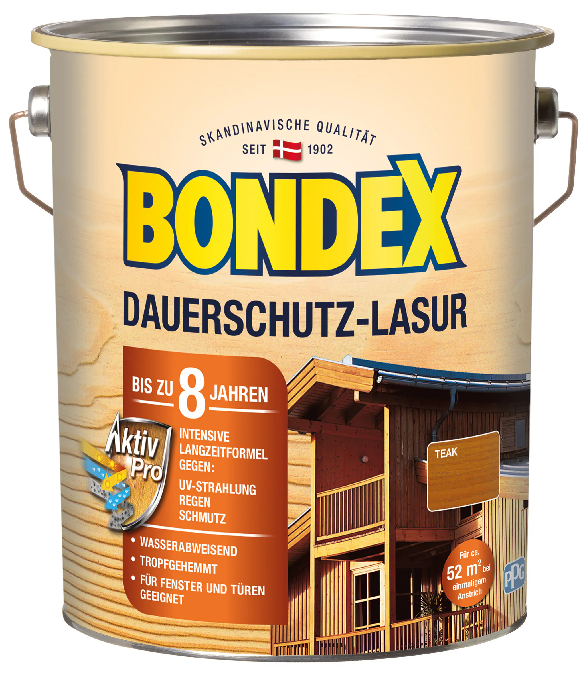 Bondex Dauerschutz Lasur 4 L teak