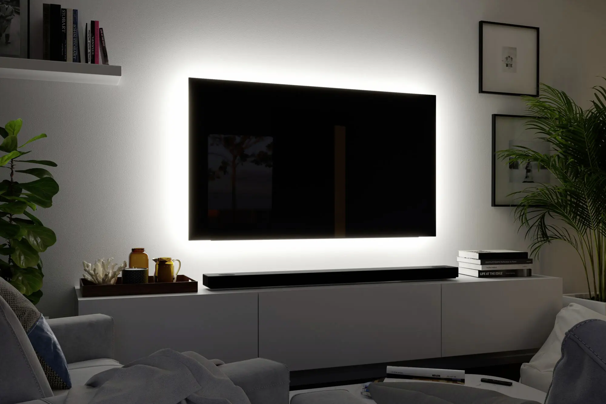 Paulmann MaxLED 250 LED Stripe TV Comfort Basisset 65 Zoll