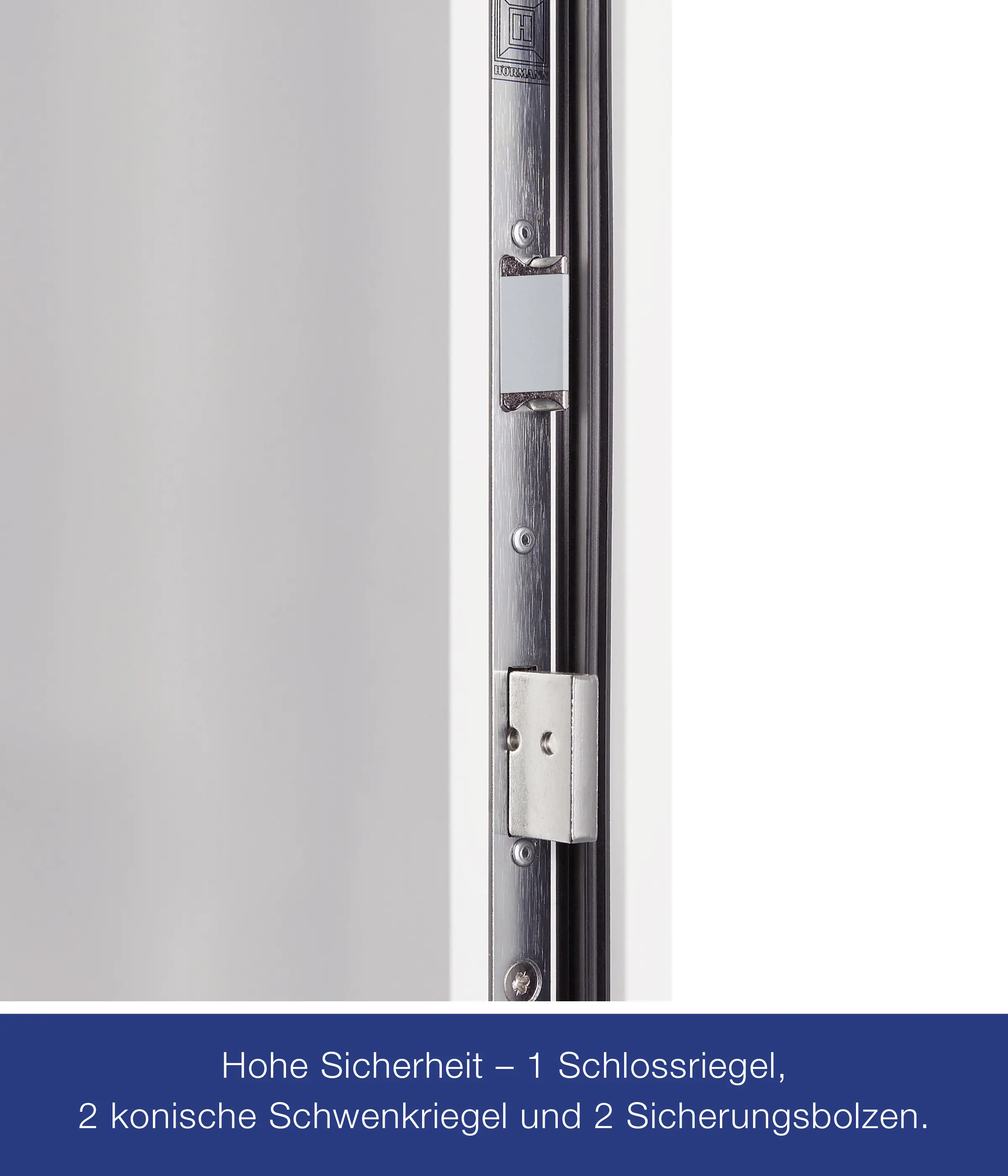 Hörmann Sicherheitstür KSI Thermo46 RC2 weiß 87,5 x 200 cm Links