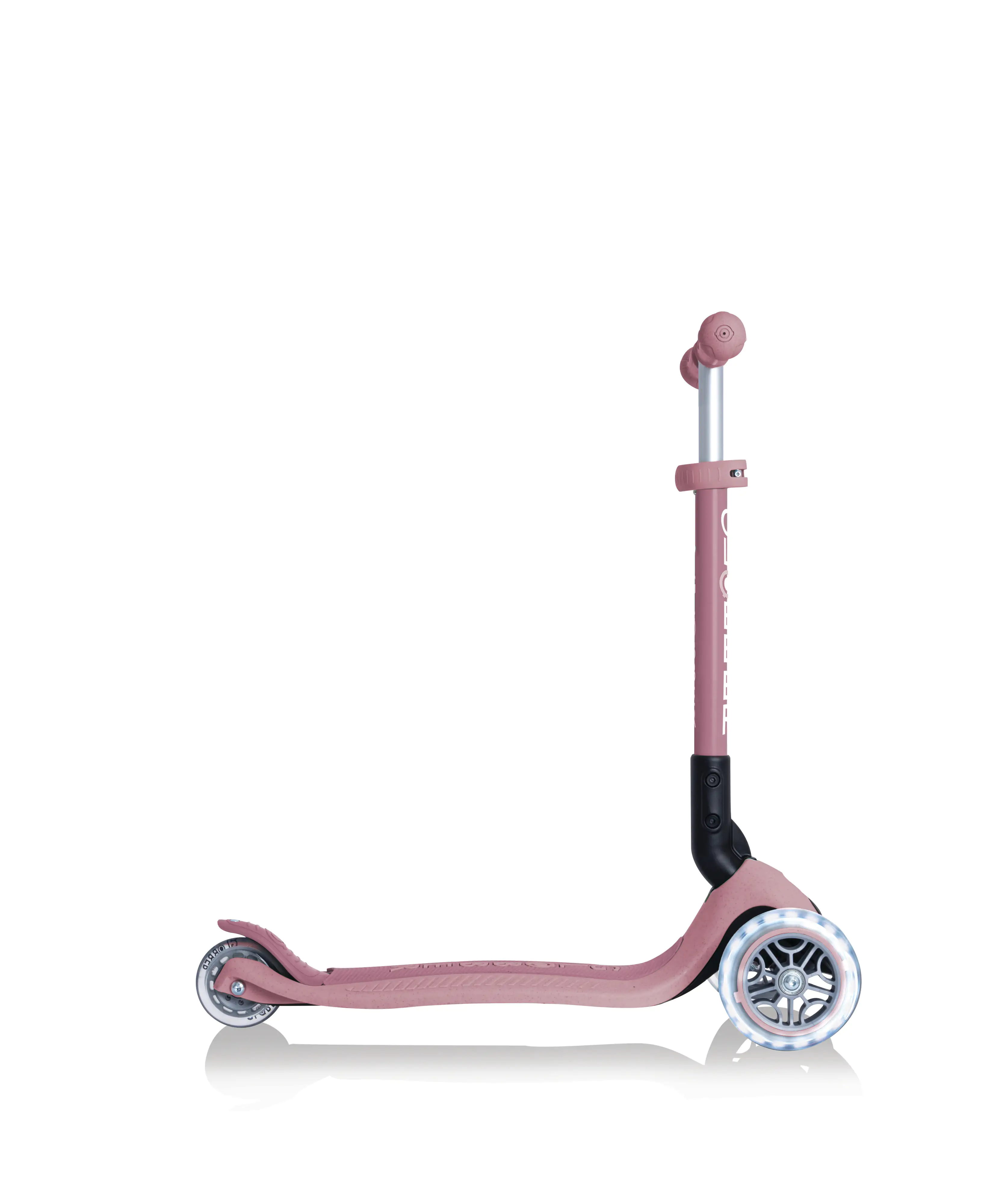 Globber Scooter Junior Foldable Lights Eco beere mit Leuchtrollen