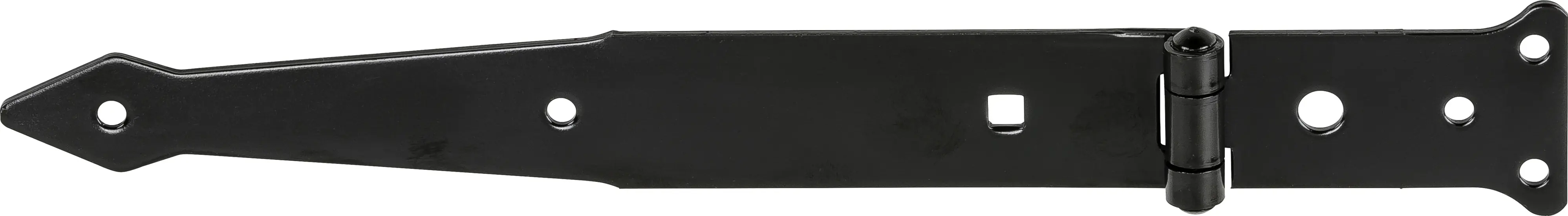Vormann Werfgehänge für Torbeschlag Stahl 25 x 3,5 cm schwarz 