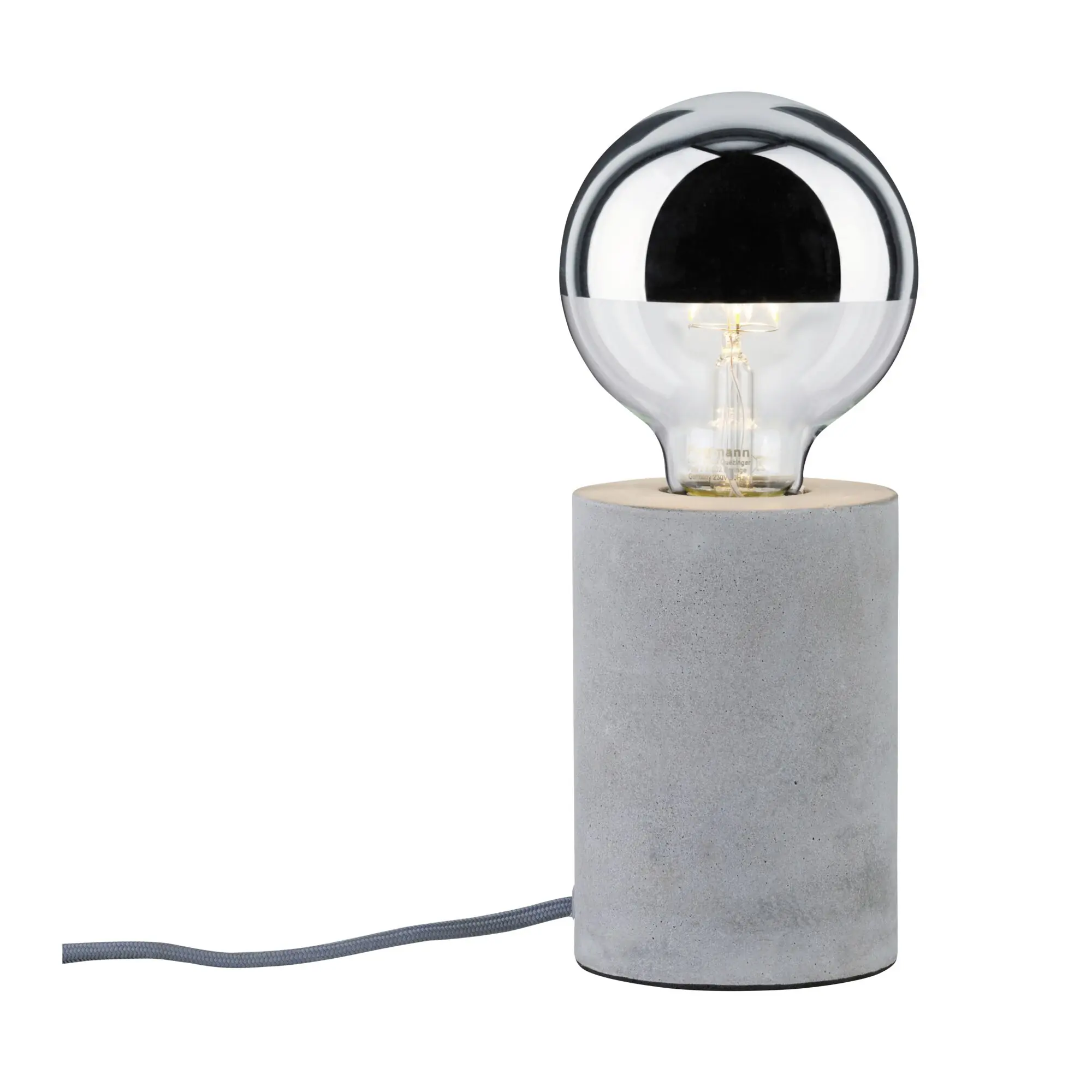 Paulmann Tischlampe Neordic Mik grau