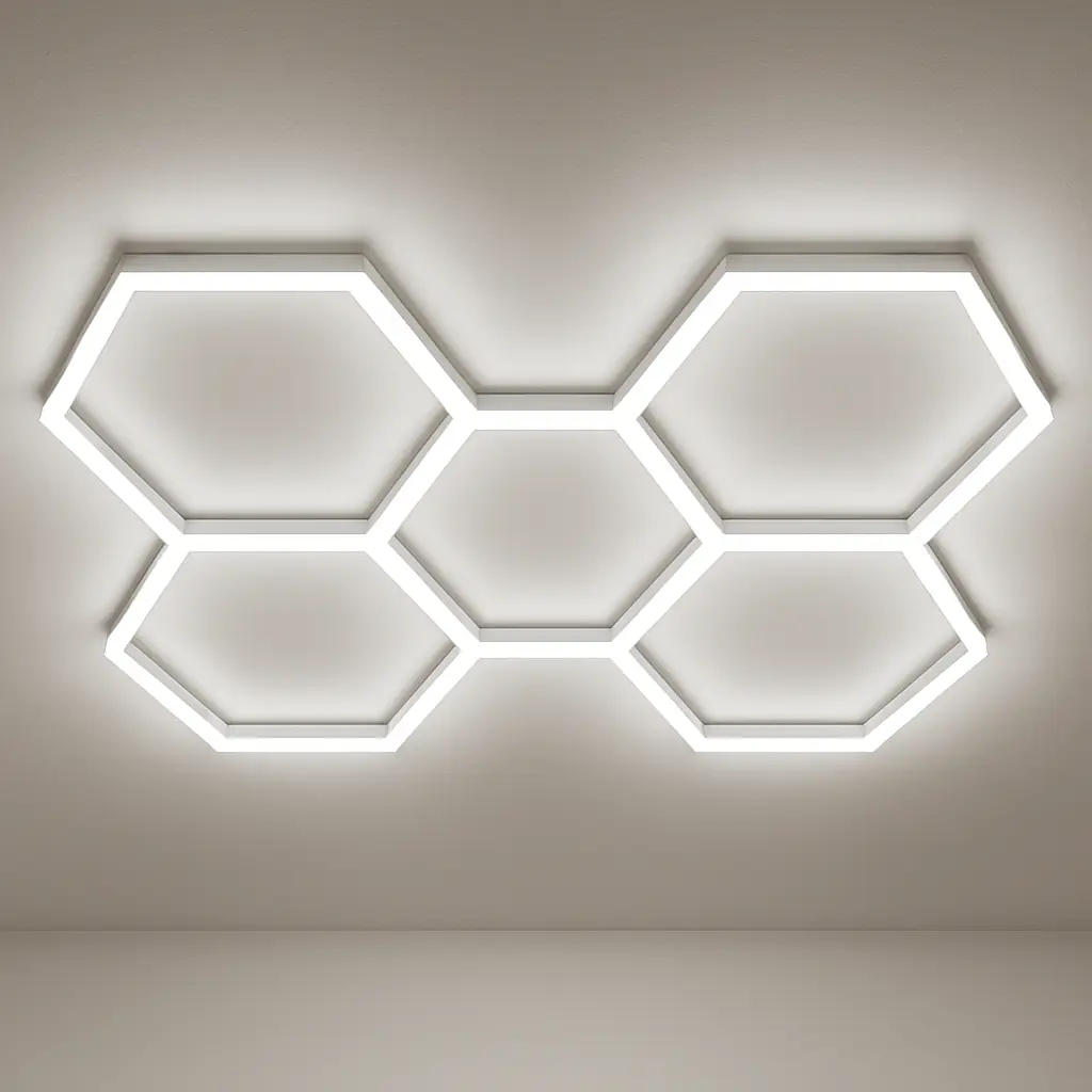 LED Deckenleuchte Premium Line Aero 247 x 171 cm kaltweiß dimmbar 