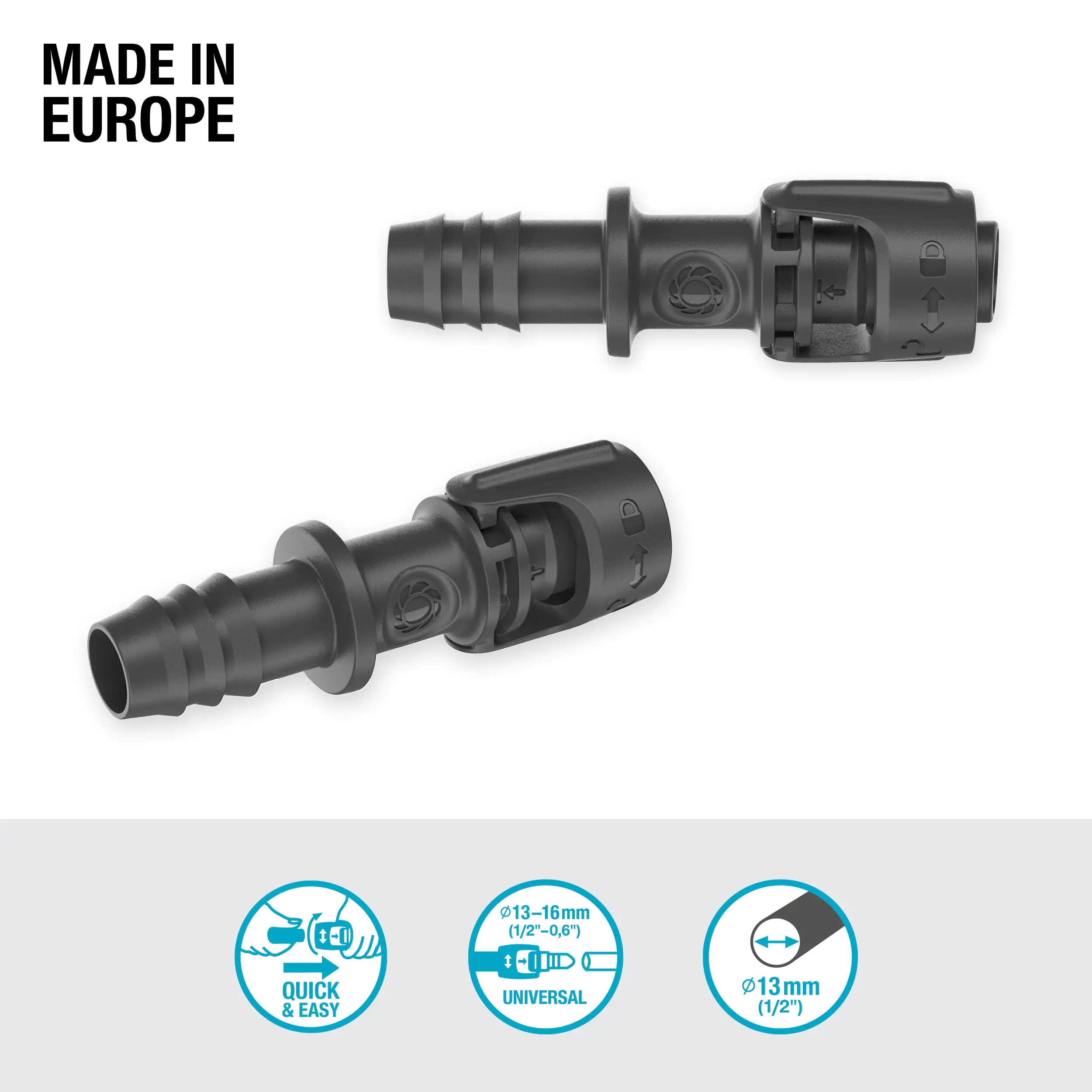 Gardena Universalverbinder, 13 mm (1/2")