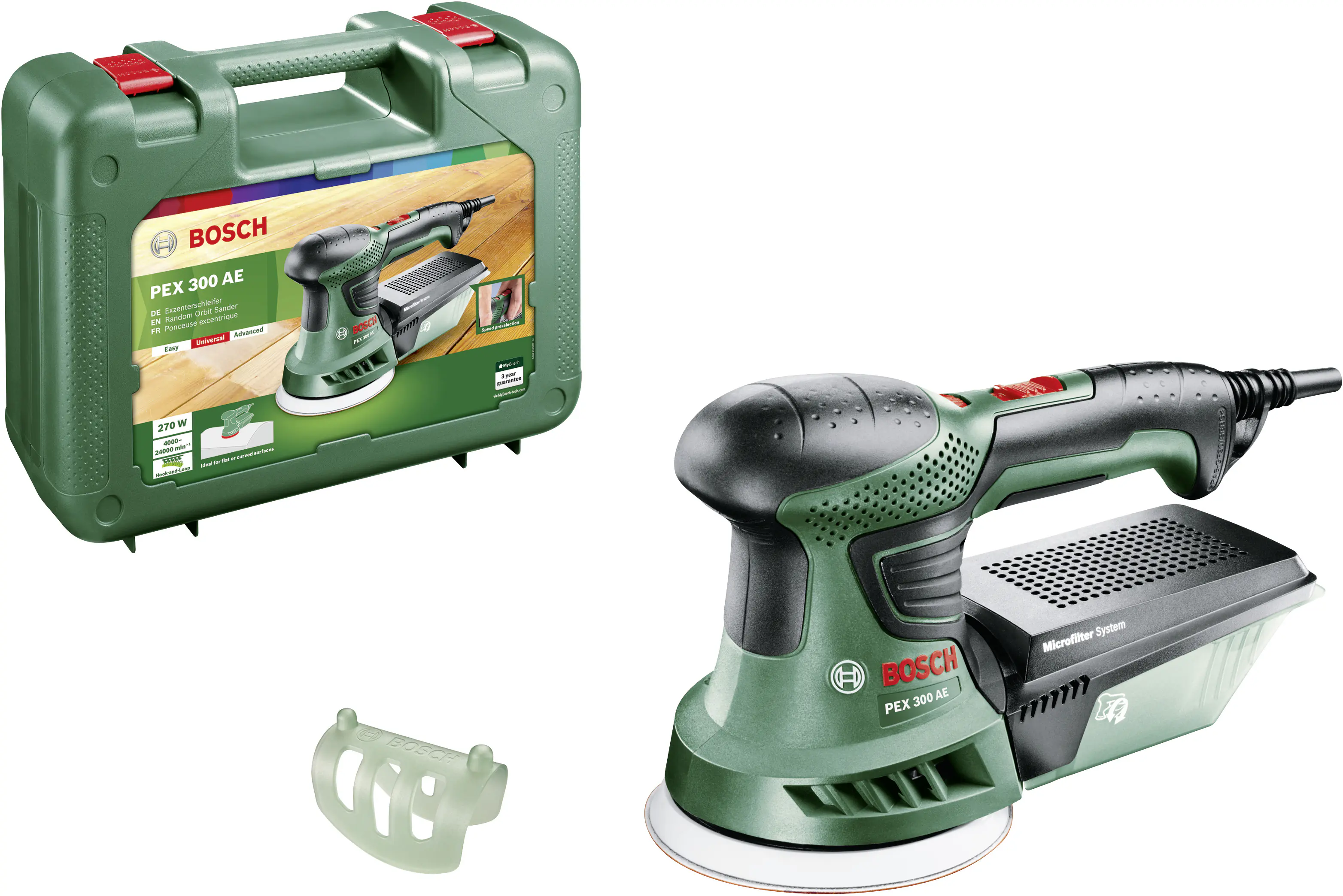 Bosch Exzenterschleifer PEX 300 AE 270 W, Ø 125 mm