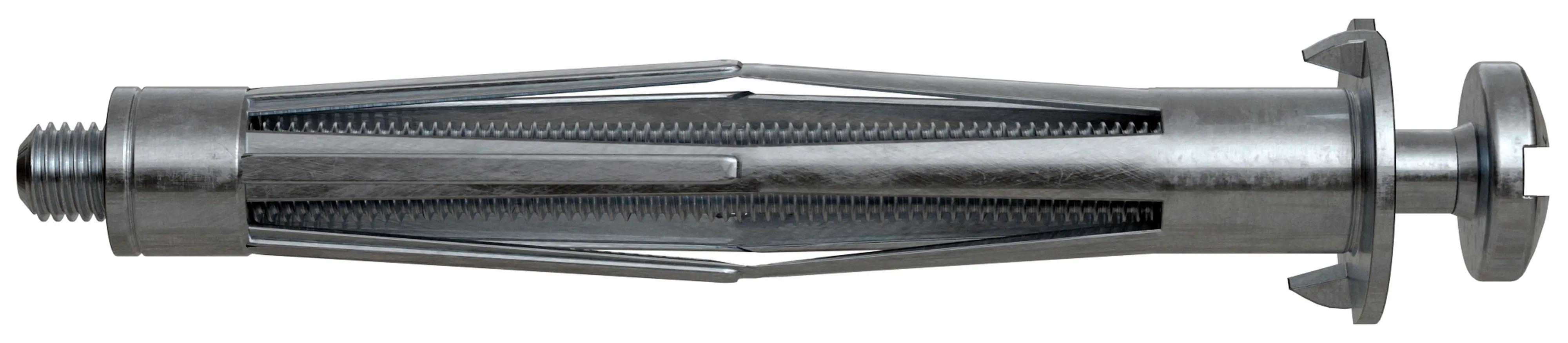 Fischer Hohlraum-Metalldübel HM 4 x 45 mm mit metrischer Schraube - 4 Stück